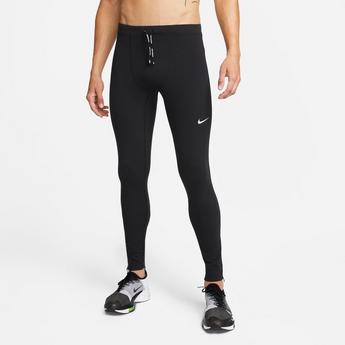 Nike New Balance Running Accelerate Czarny top z długim rękawem i logo