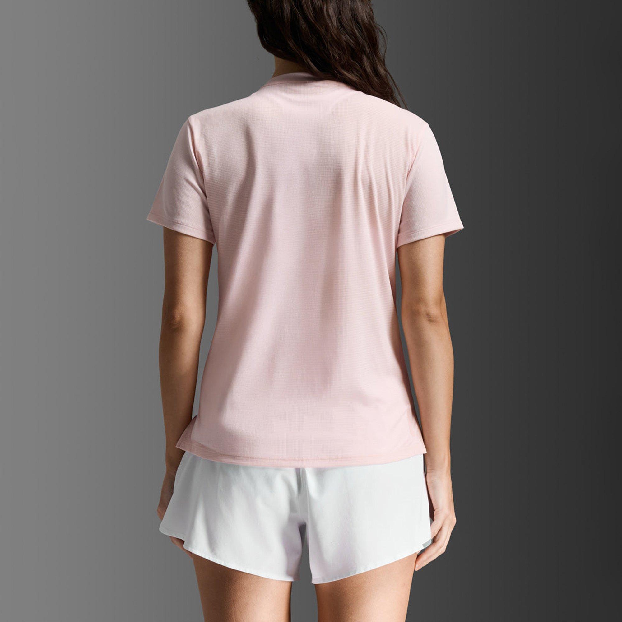 Pink Frost/Pink - 2XU - Women's Aero Mesh Short Sleeve Performance Running Top - 2