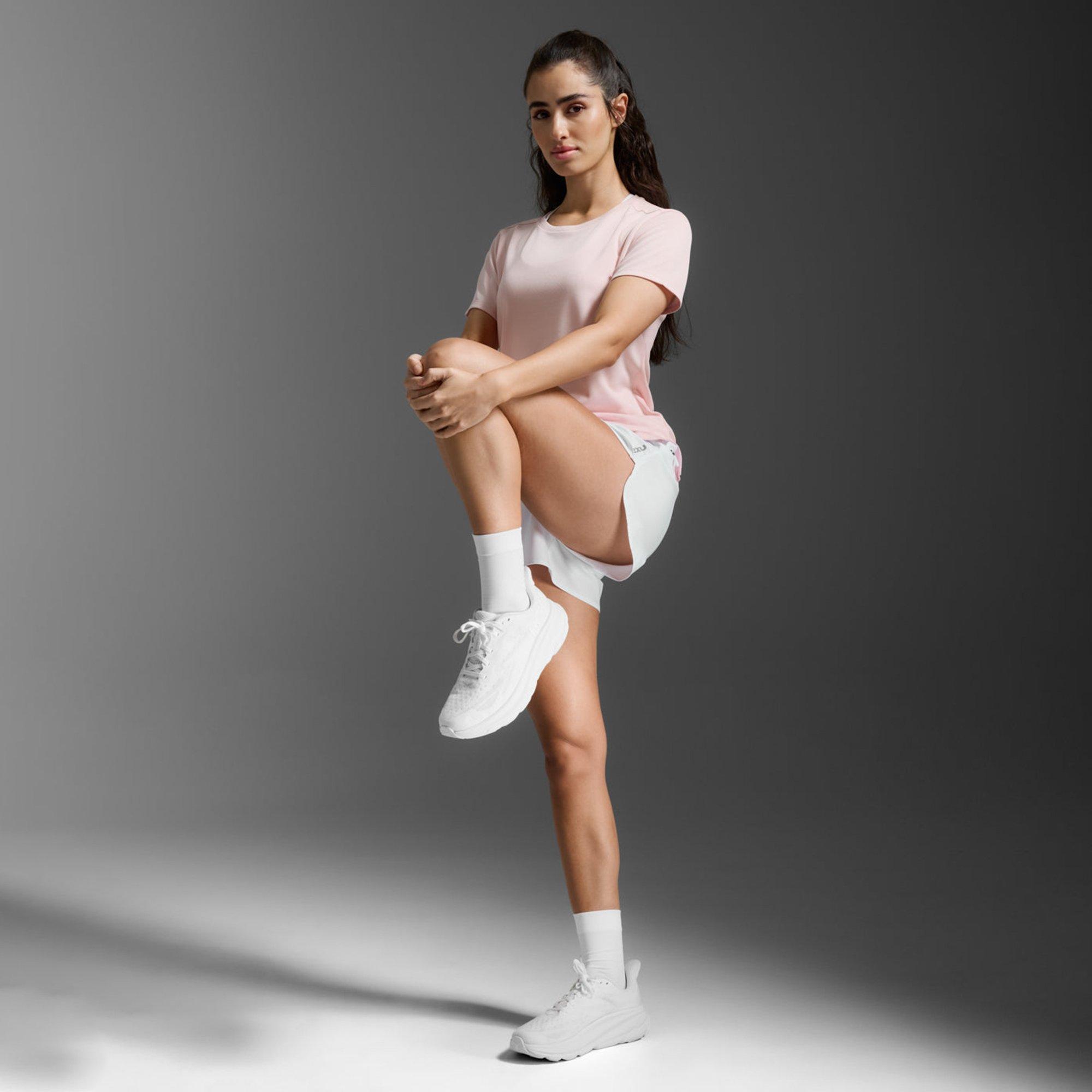 Pink Frost/Pink - 2XU - Women's Aero Mesh Short Sleeve Performance Running Top - 6