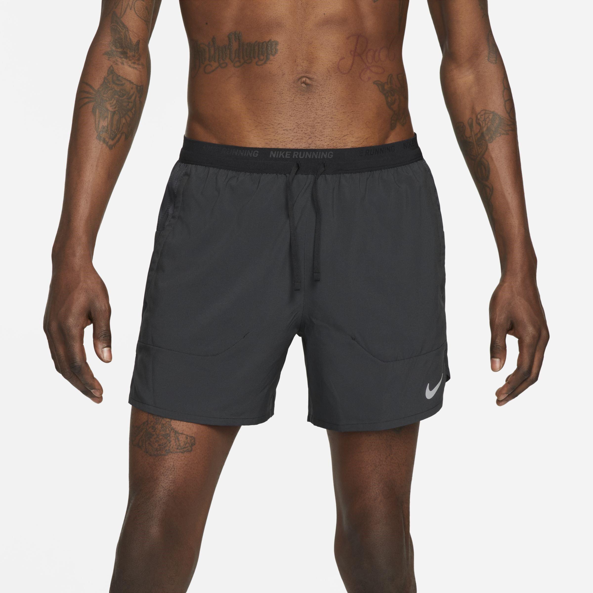 Nero - Nike - Stride Men's Dri-FIT 5 Brief-Lined Running Shorts - 1