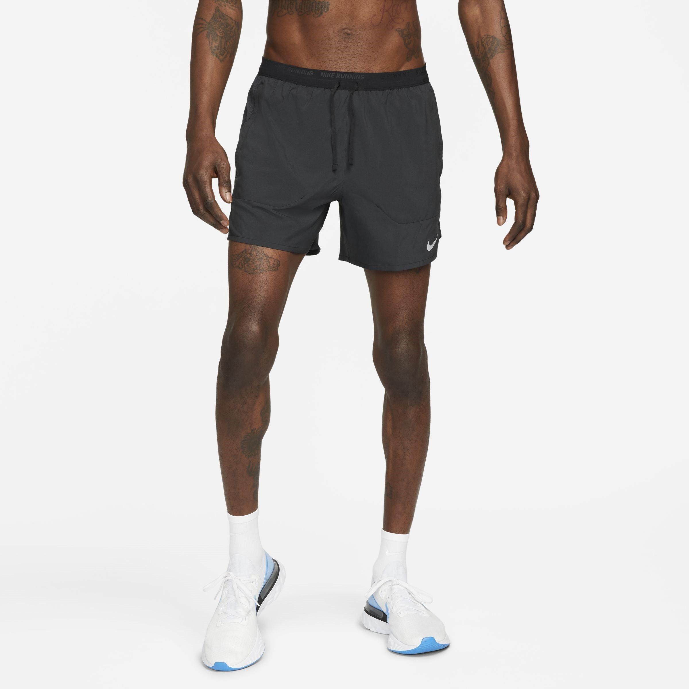 Nero - Nike - Stride Men's Dri-FIT 5 Brief-Lined Running Shorts - 3