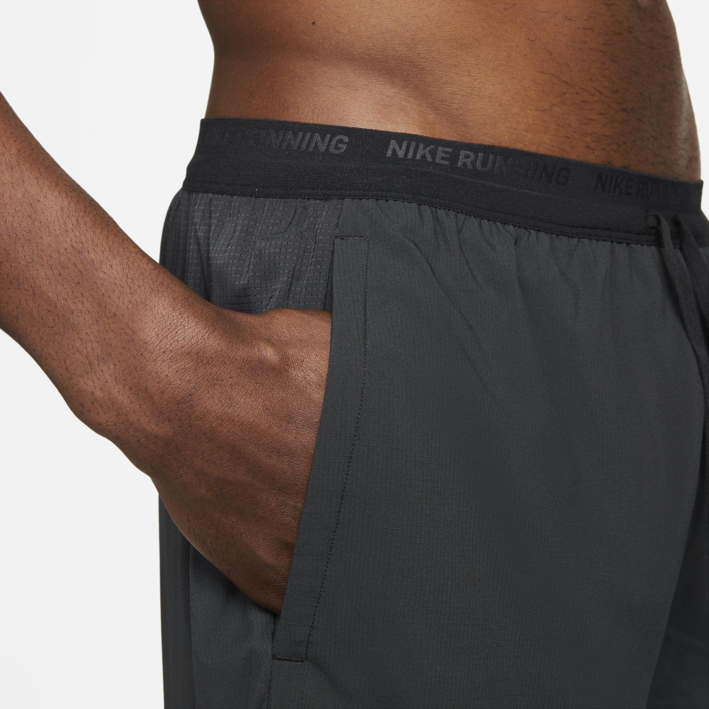 Nero - Nike - Stride Men's Dri-FIT 5 Brief-Lined Running Shorts - 5