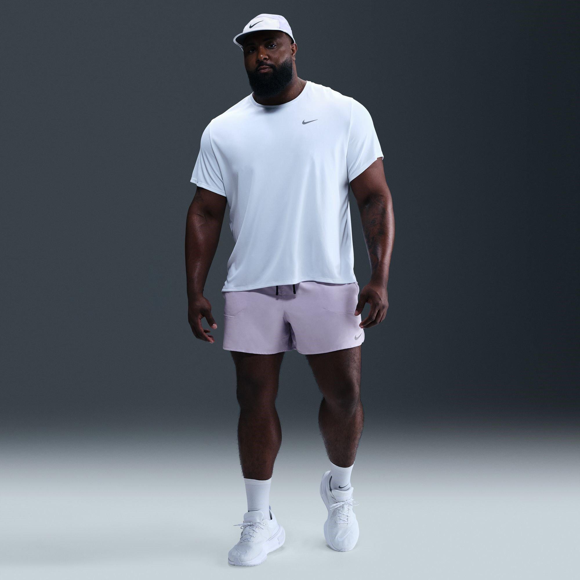 Hydrngs/Blk - Nike - Stride Men's Dri-FIT 5 Brief-Lined Running Shorts - 12