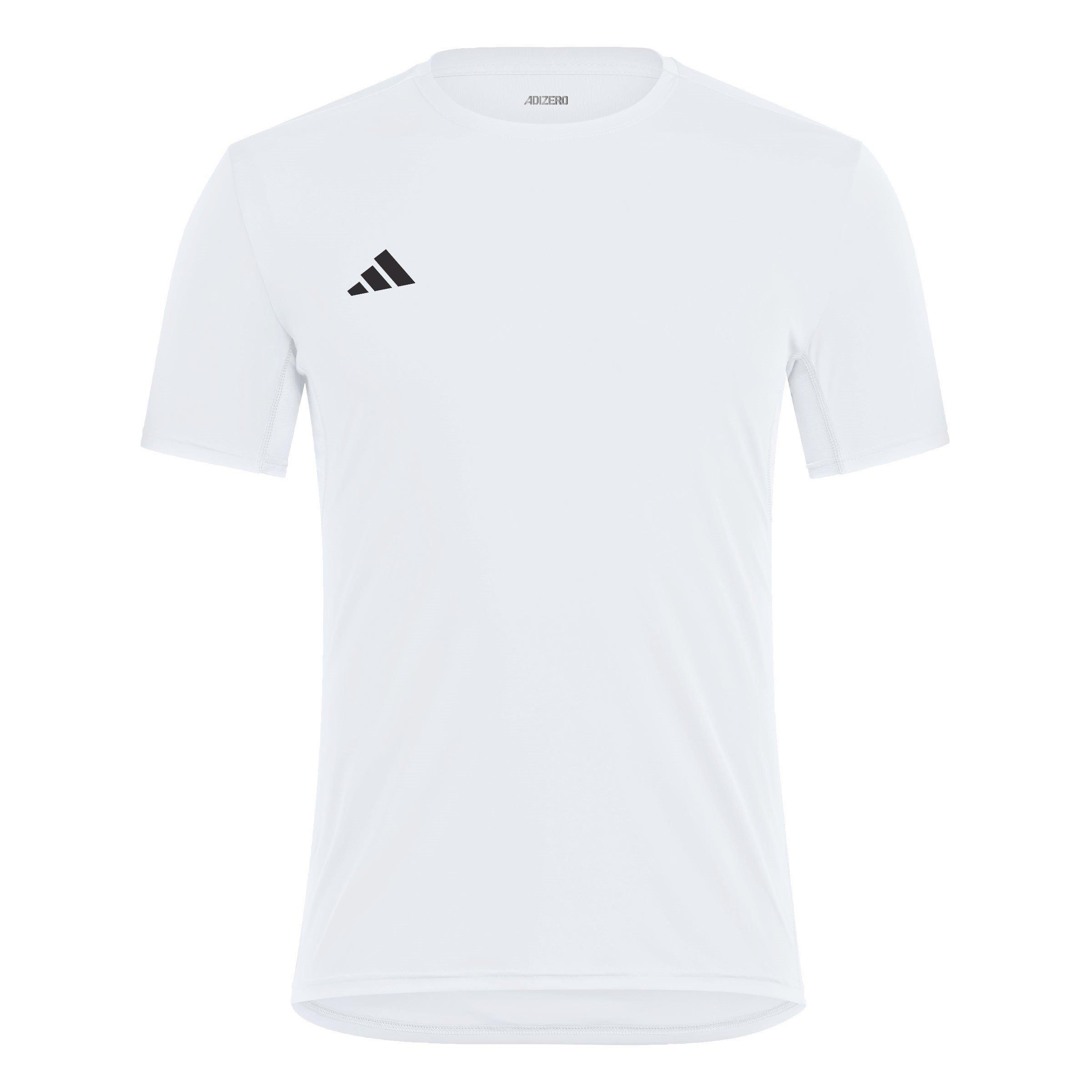 White - adidas - Adizero Essentials Mens Running T Shirt - 11