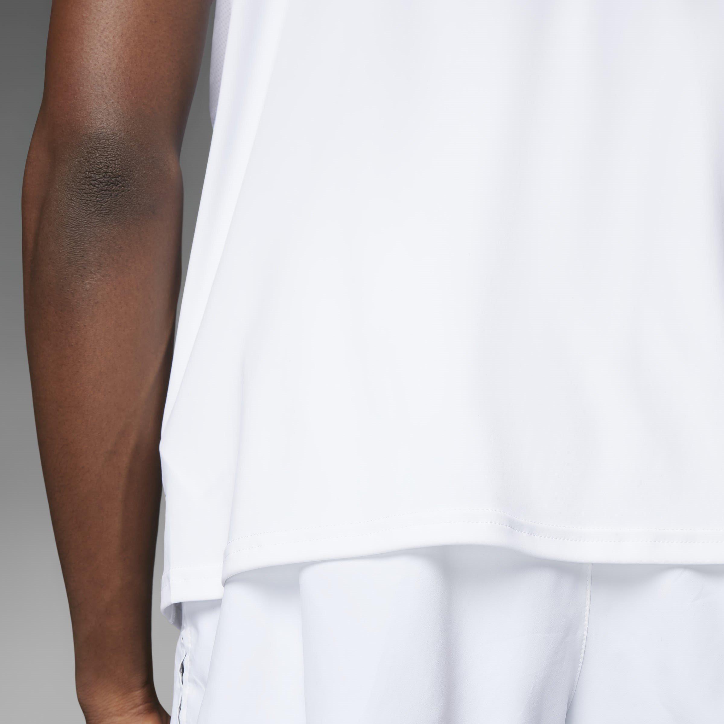 White - adidas - Adizero Essentials Mens Running T Shirt - 16