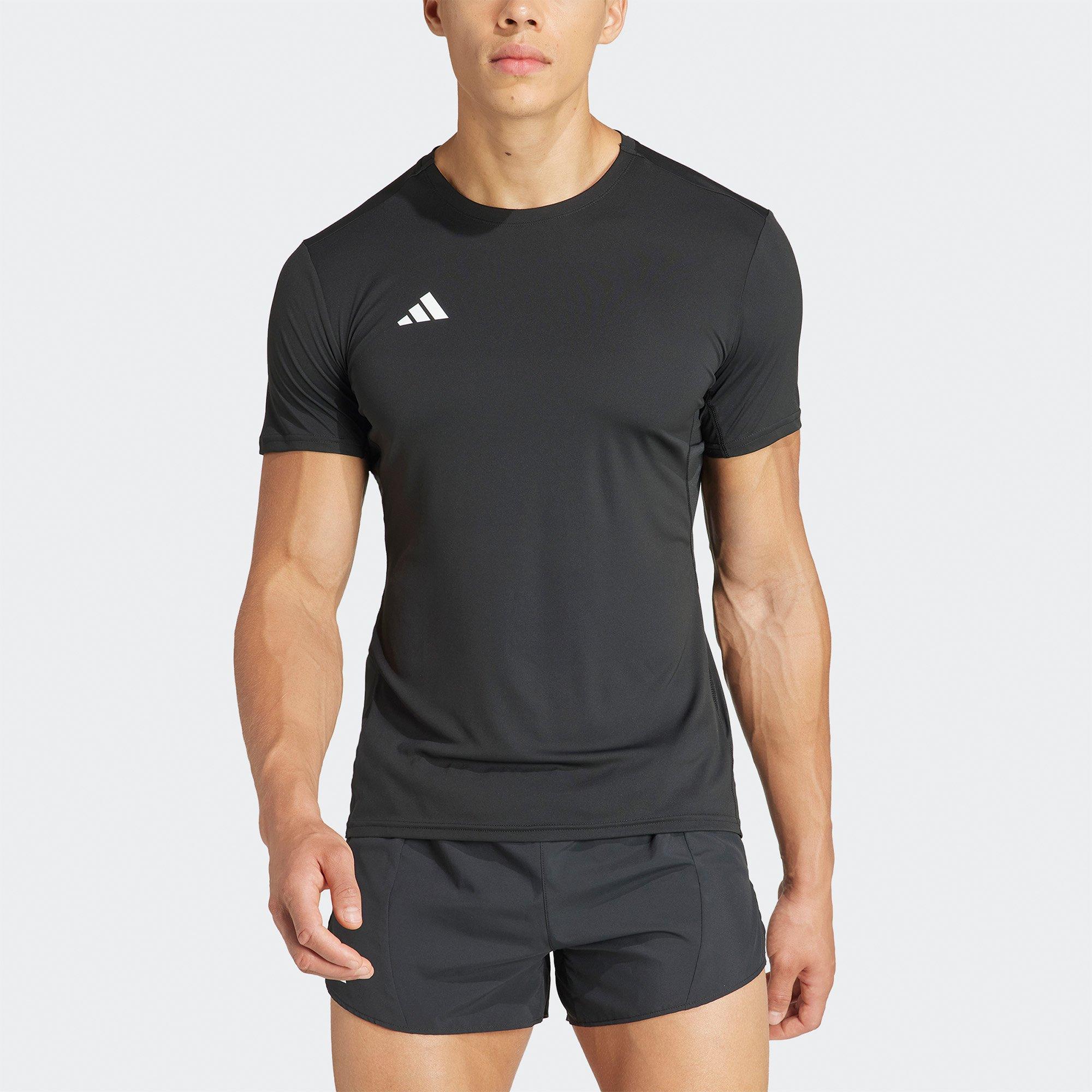 Black - adidas - Adizero Essentials Mens Running T Shirt - 2