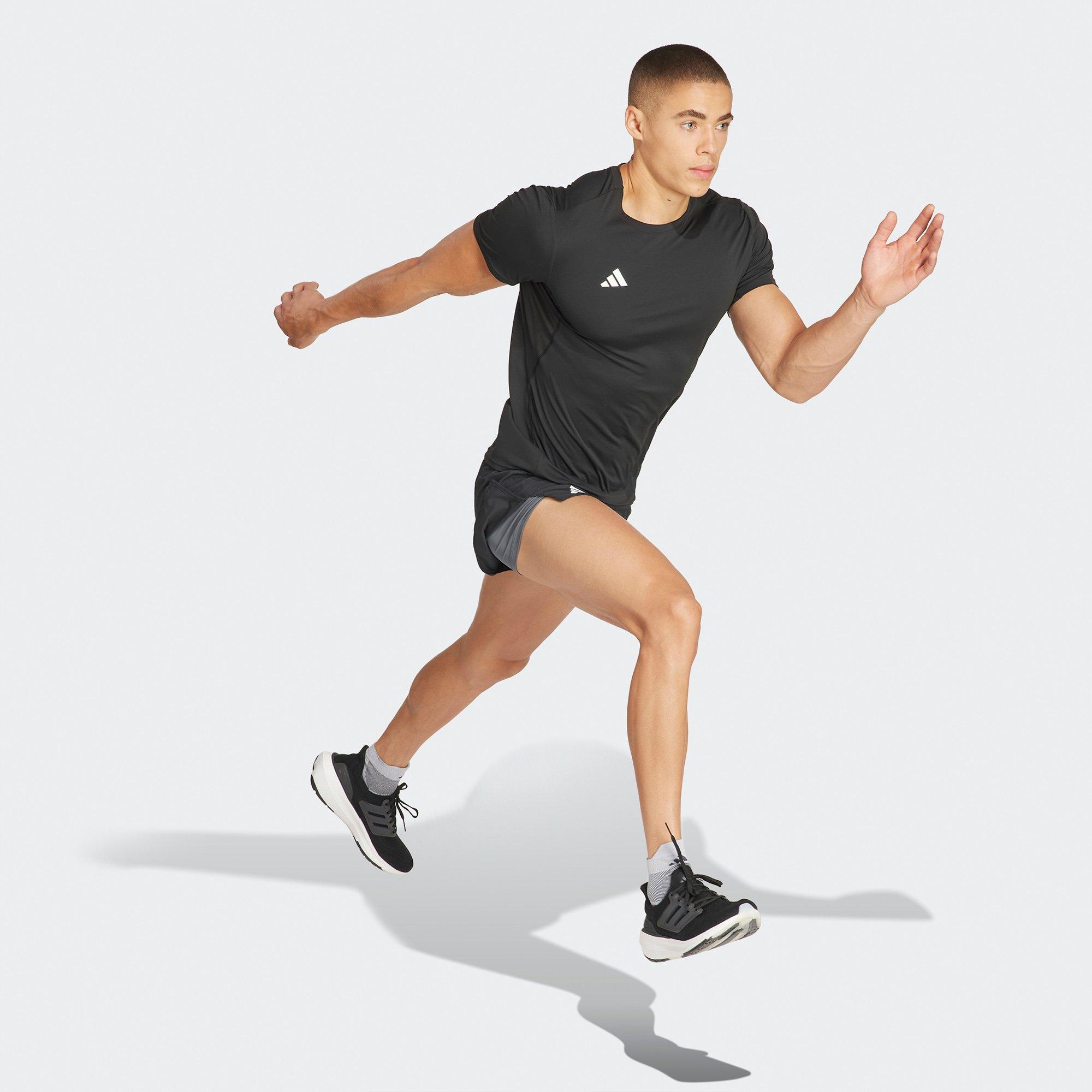 adidas | Adizero Essentials Mens Running T Shirt | Short Sleeve ...
