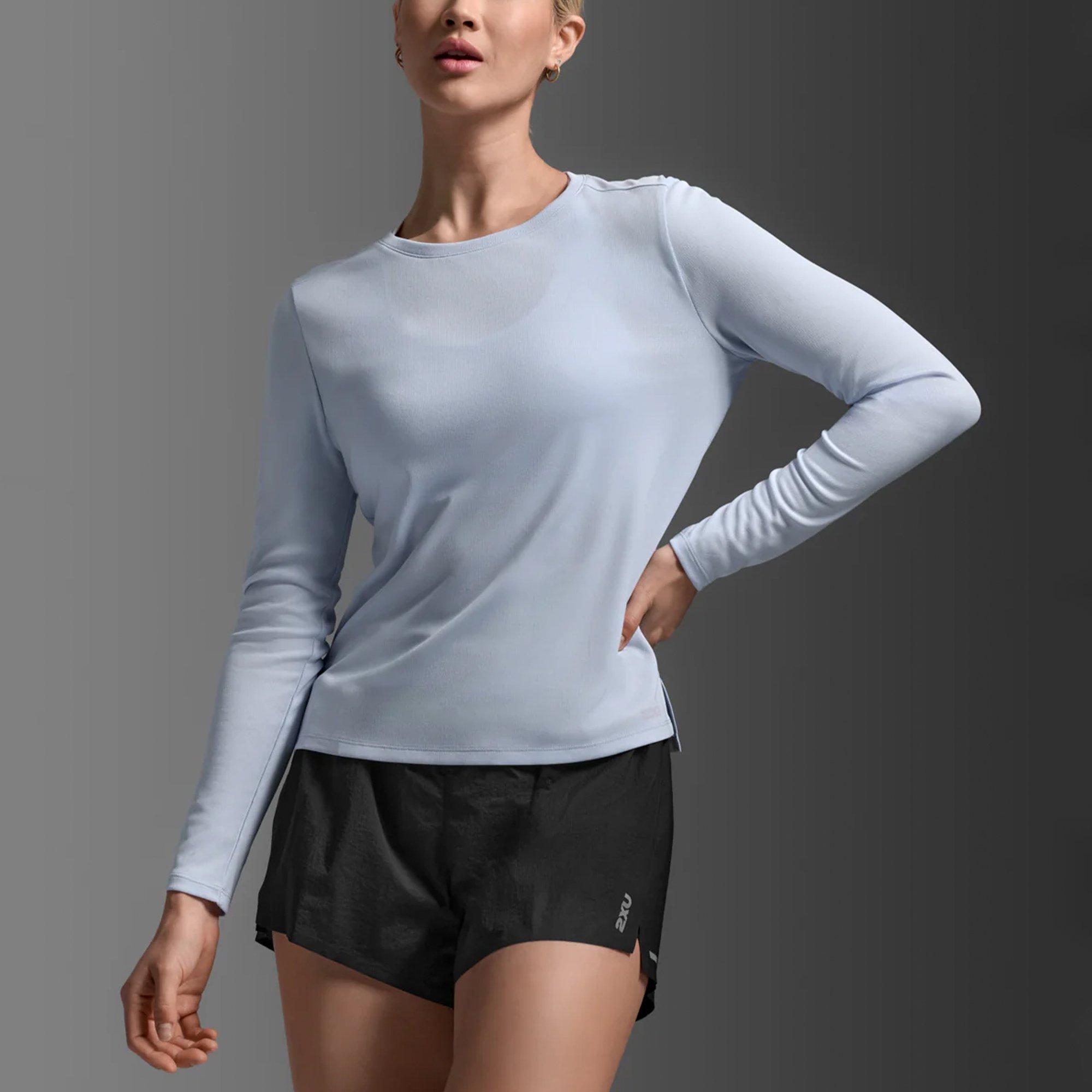Women's Aero Mesh Long Sleeve Performance Running Top