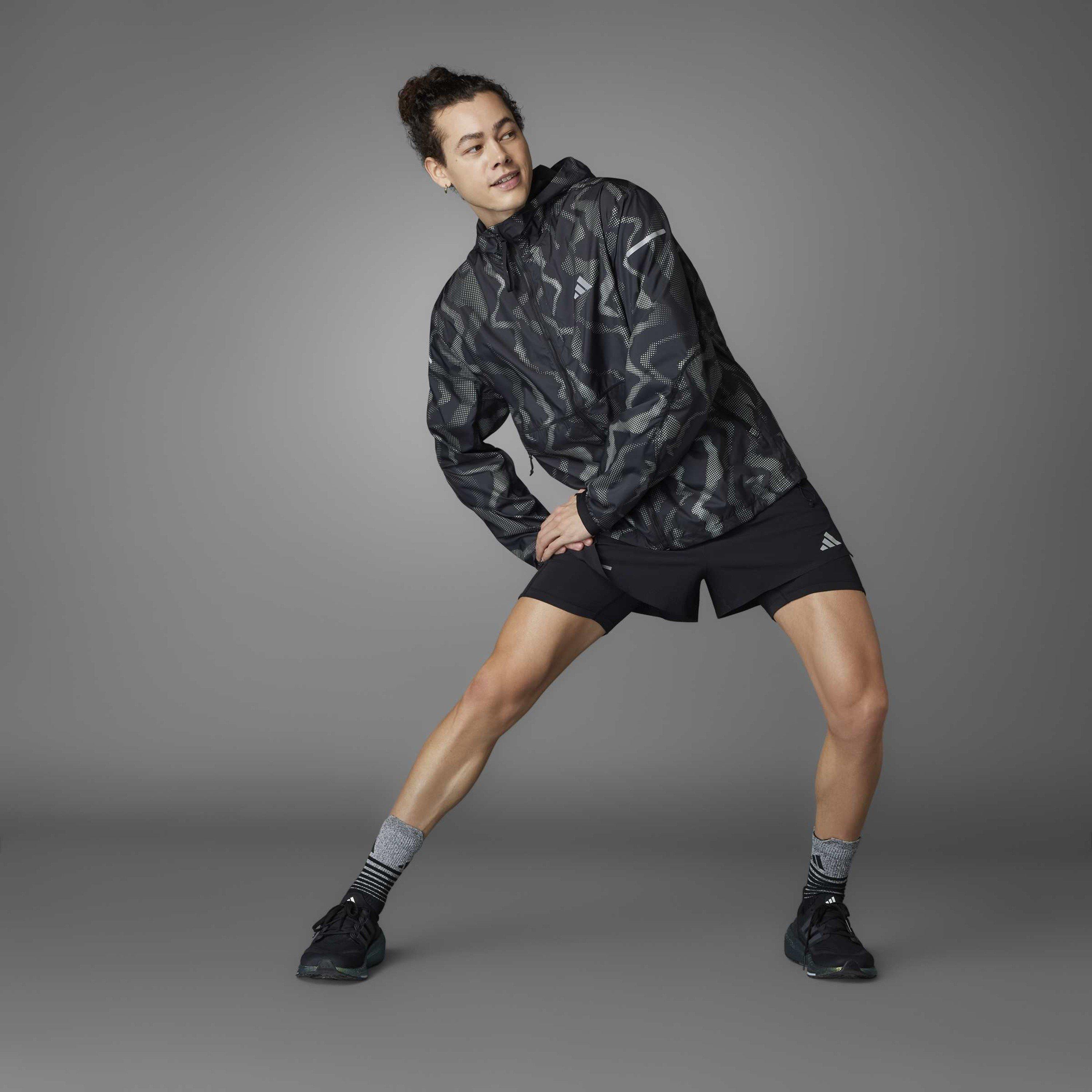 Black - adidas - Ult Prem Jkt Running Jacket Mens - 12