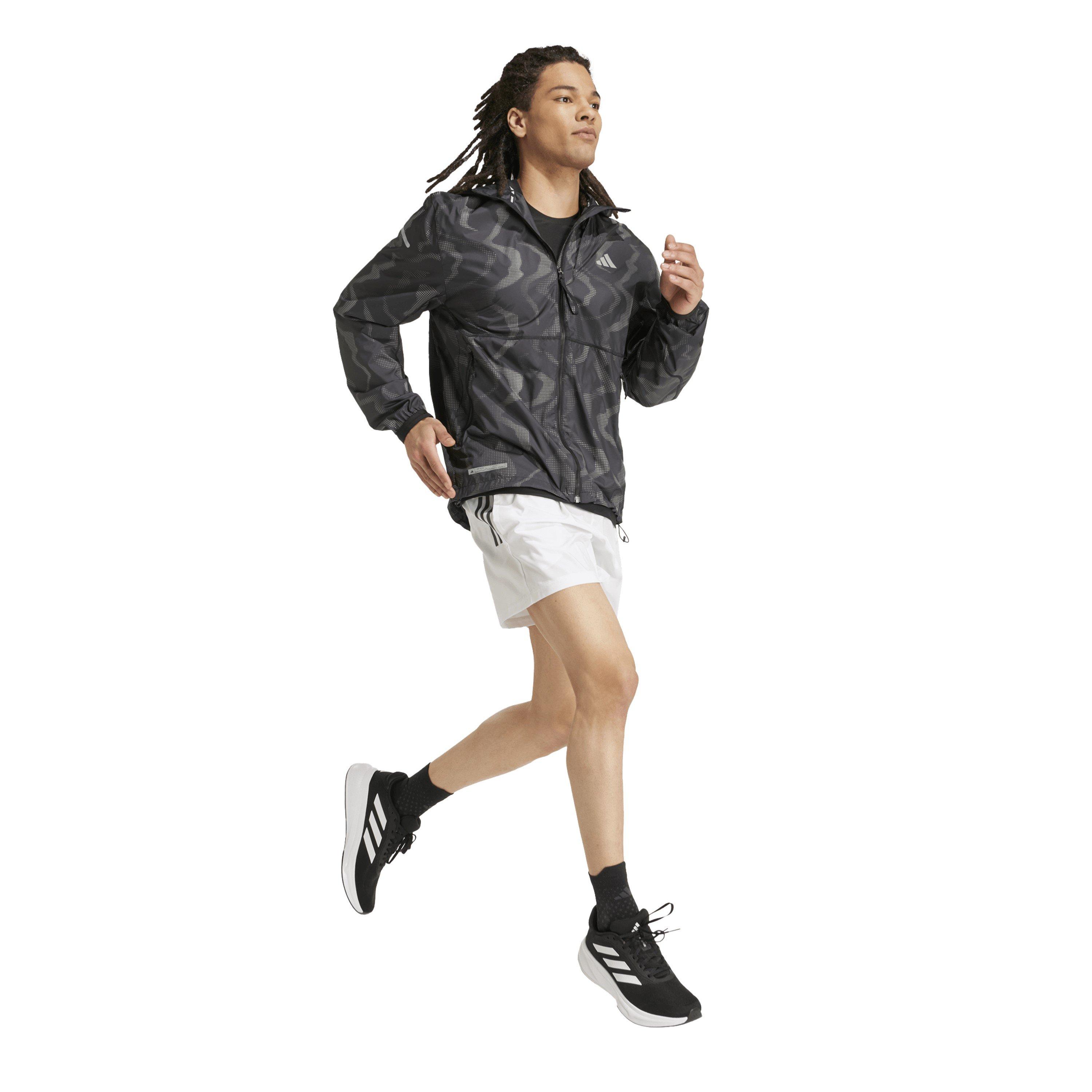 Black - adidas - Ult Prem Jkt Running Jacket Mens - 4