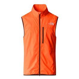 Polos à manches courtes Polos à manches courtes M Higher Run Wind Vest Vivid Flame Running Jacket Mens