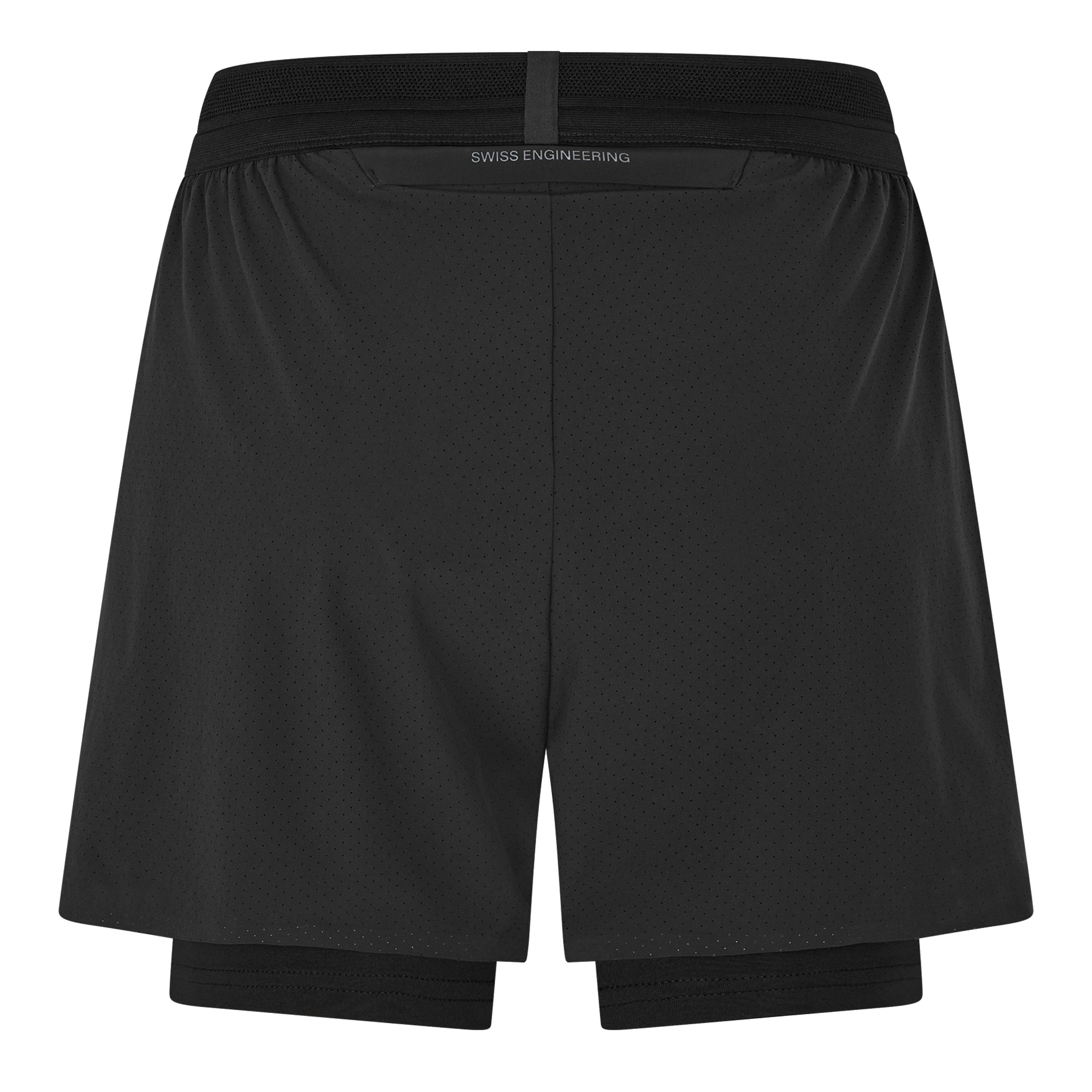 Black - On - Women's Performance Running Shorts - 2
