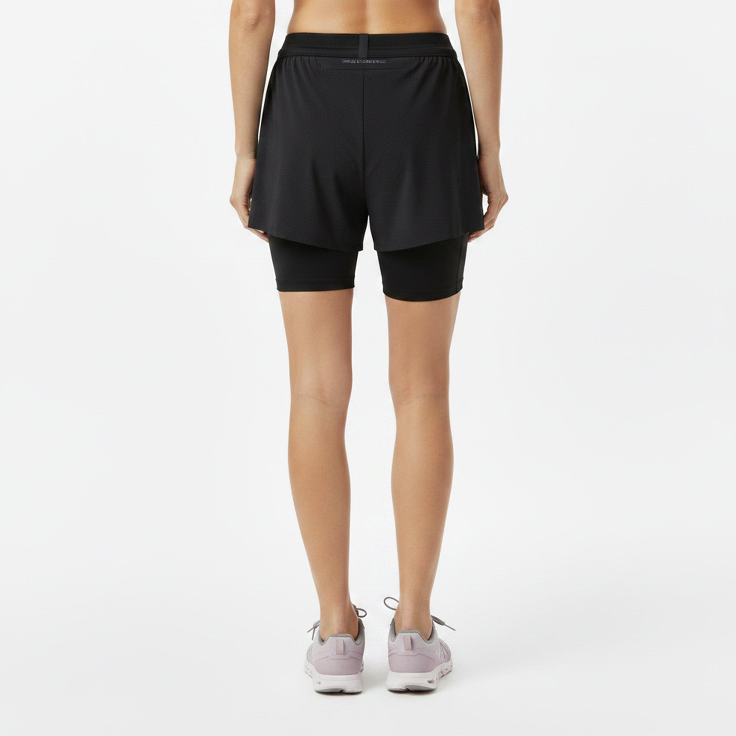Schwarz - On - Women's Performance Running Shorts - 4