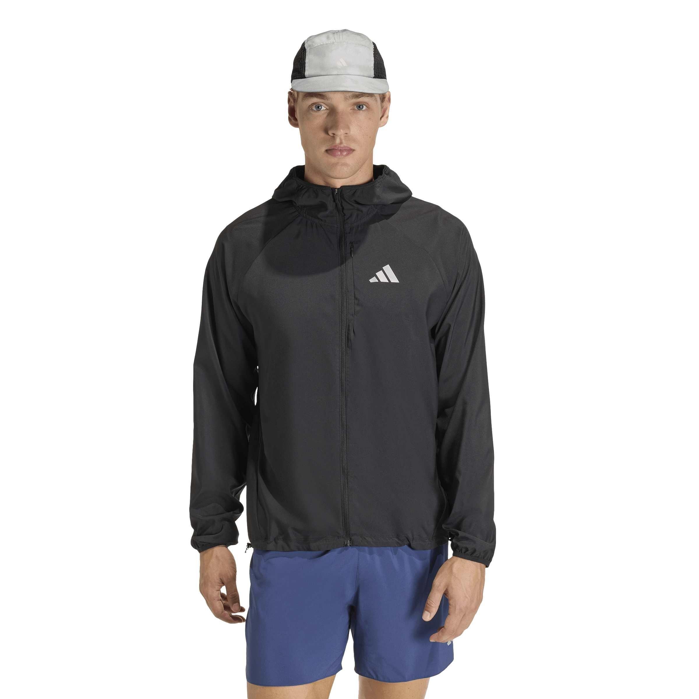 Black - adidas - adi365 Running Essentials Jacket - 2