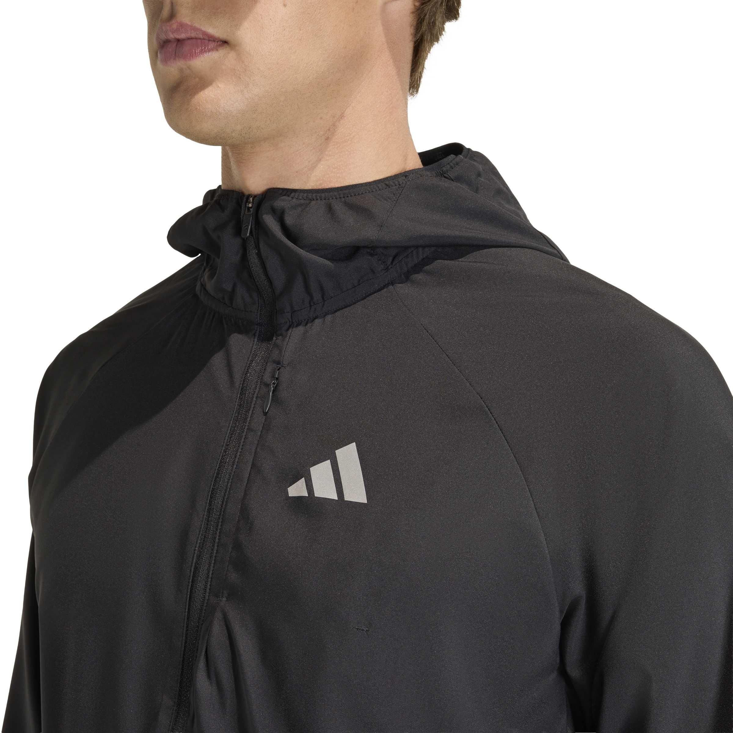 Black - adidas - adi365 Running Essentials Jacket - 4