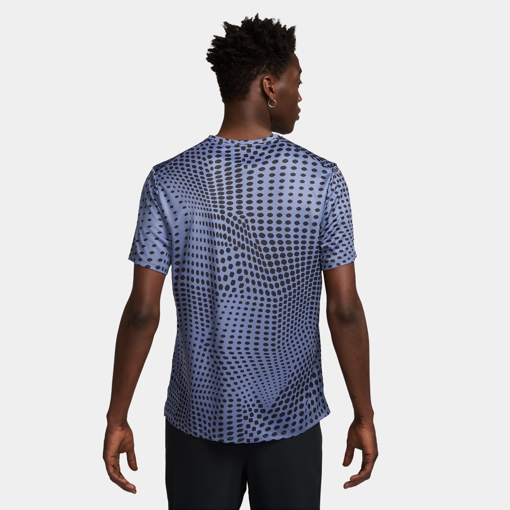 Indigo Silver - Nike - Men's Short Sleeve Performance Running Top - 2
