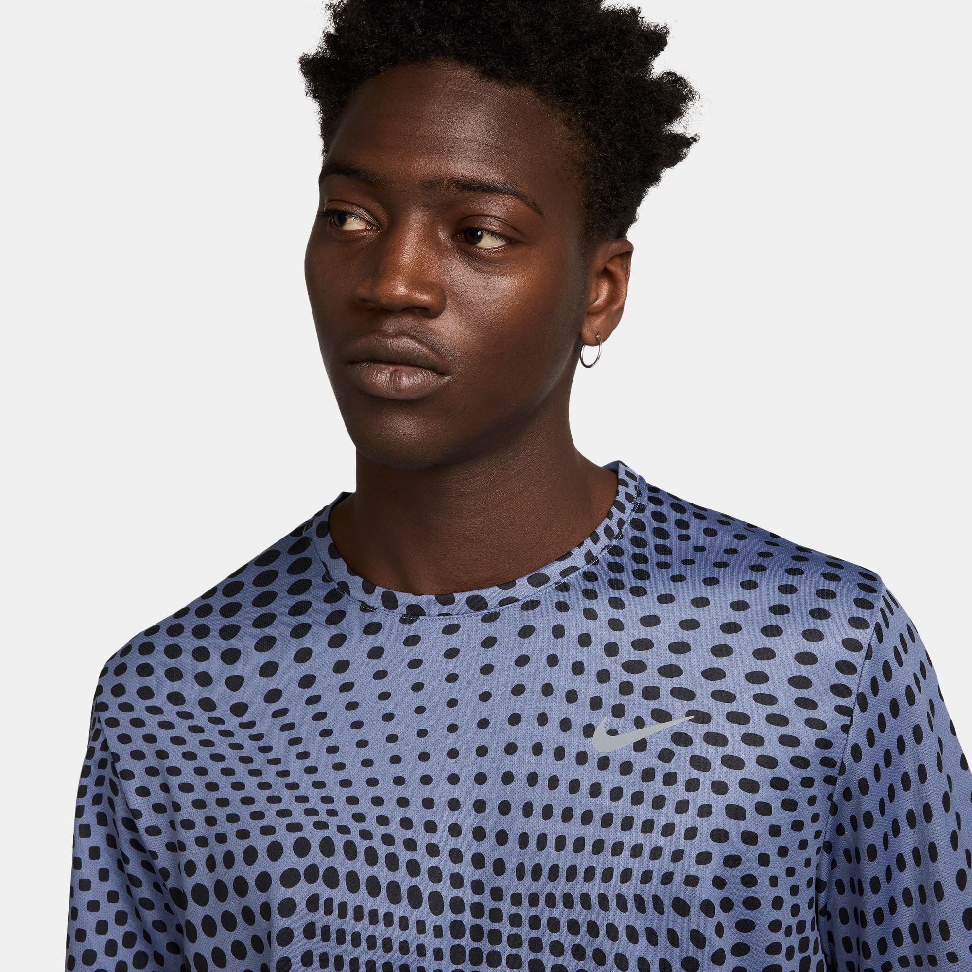 Indigo Silver - Nike - Men's Short Sleeve Performance Running Top - 3