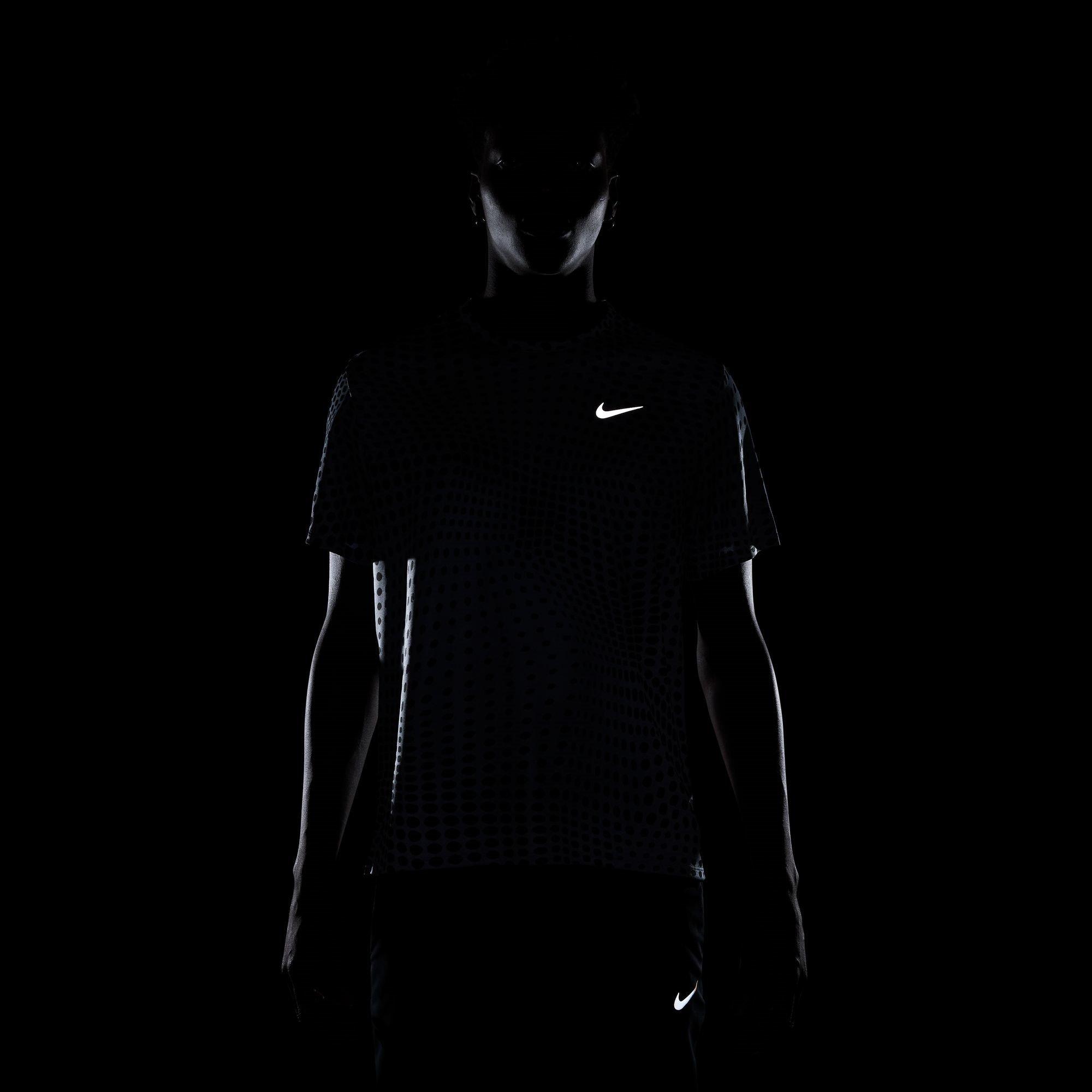 Indigo Silver - Nike - Men's Short Sleeve Performance Running Top - 4