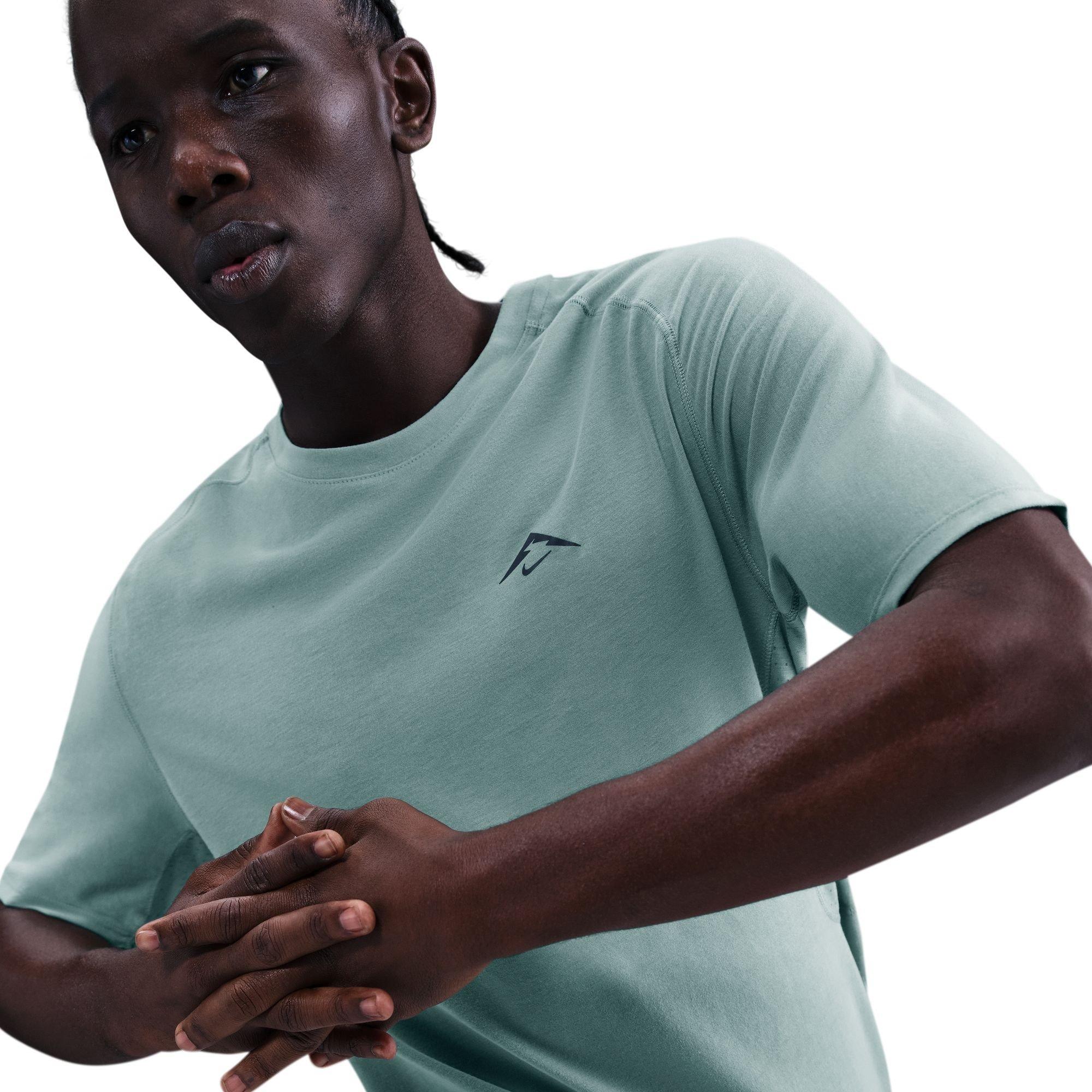 Cannon/Black - Nike - Men's Solar Short Sleeve Running T-Shirt - 5