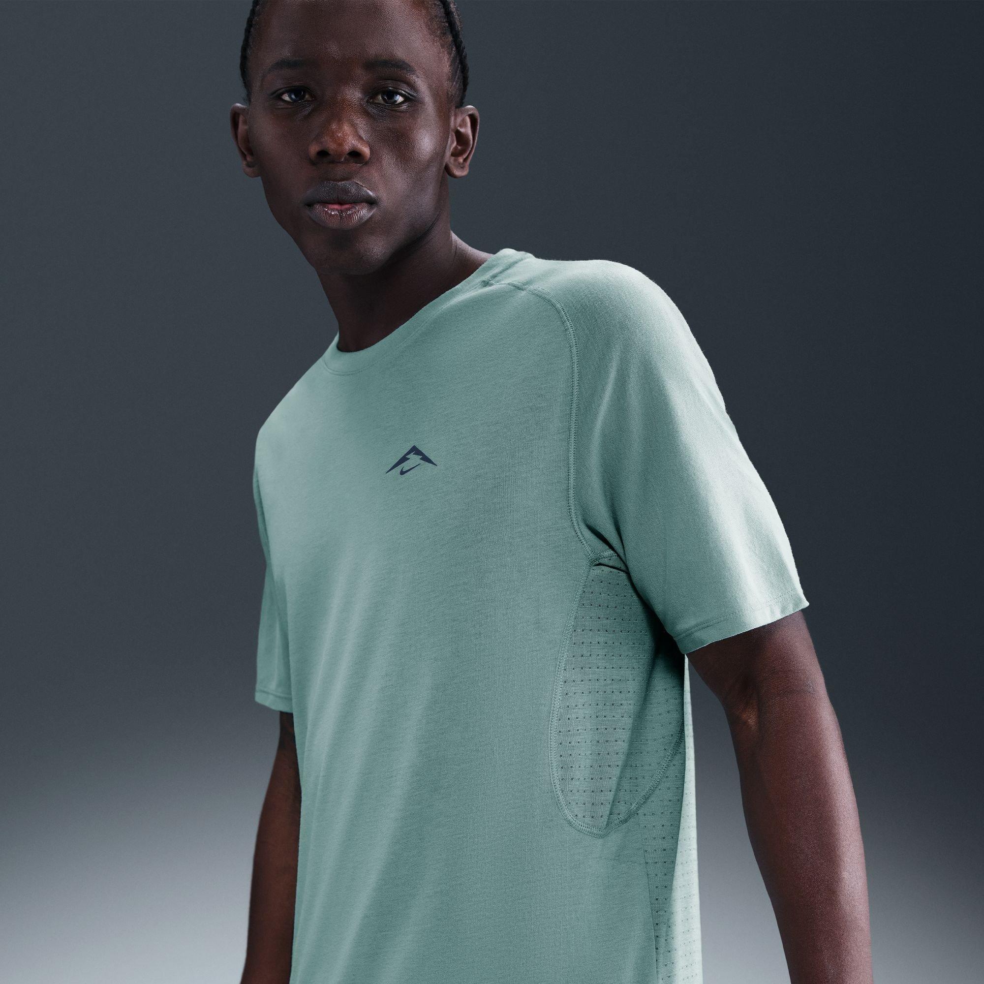 Cannon/Black - Nike - Men's Solar Short Sleeve Running T-Shirt - 9