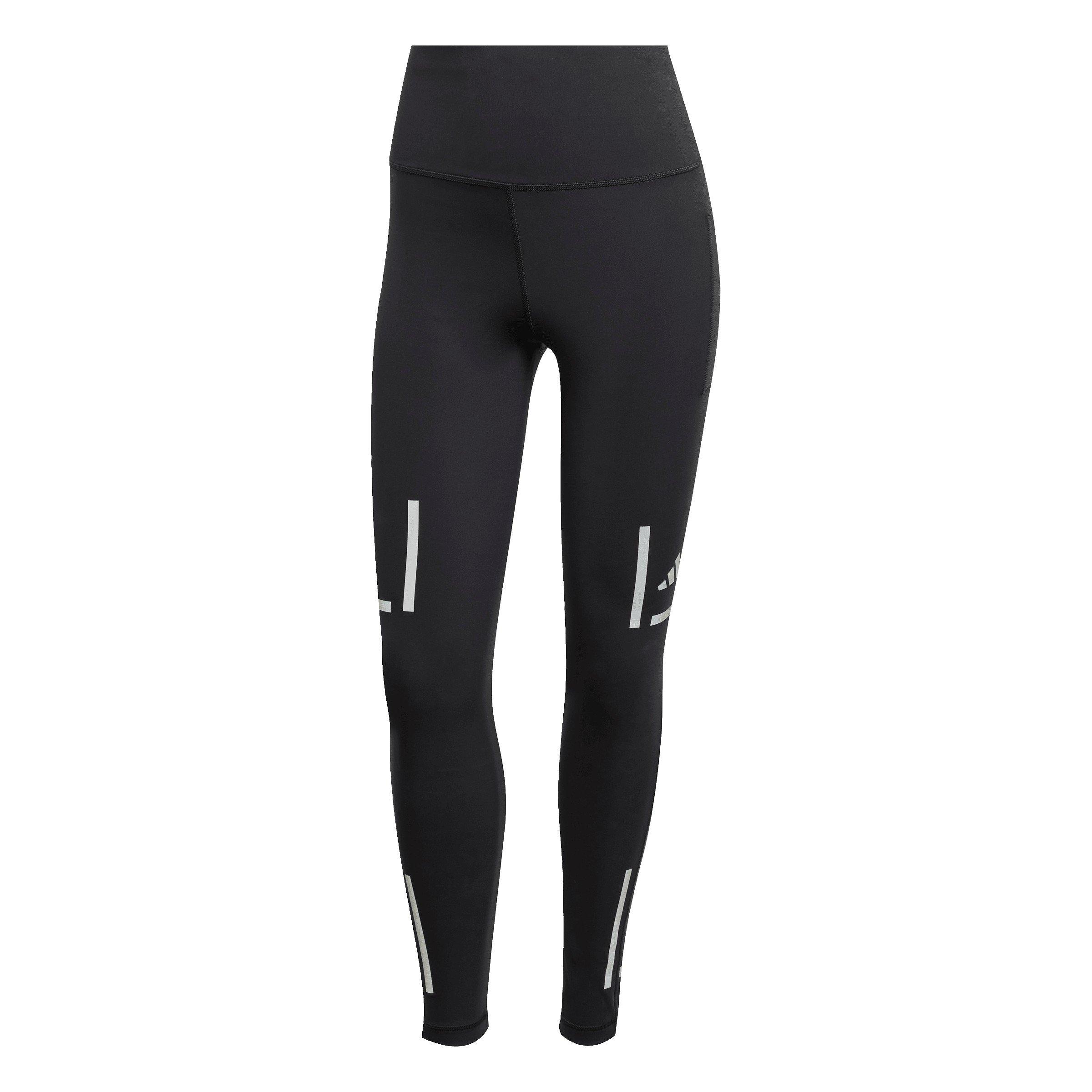 Black - adidas - Ultimate Refl78 Running Tight Womens - 1