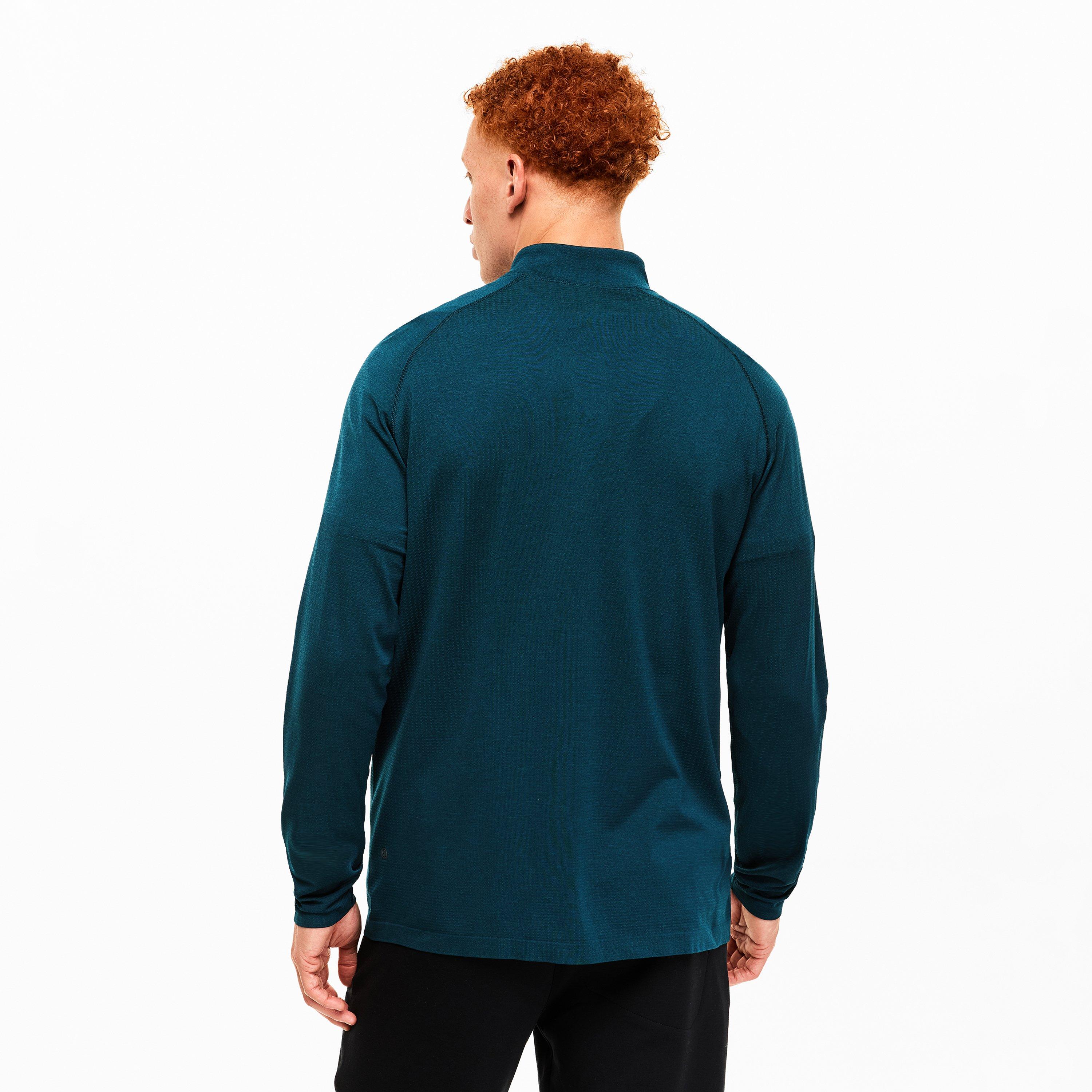 Indochine Blue - Lululemon - Metal Vent Tech Midweight Half Zip - 4