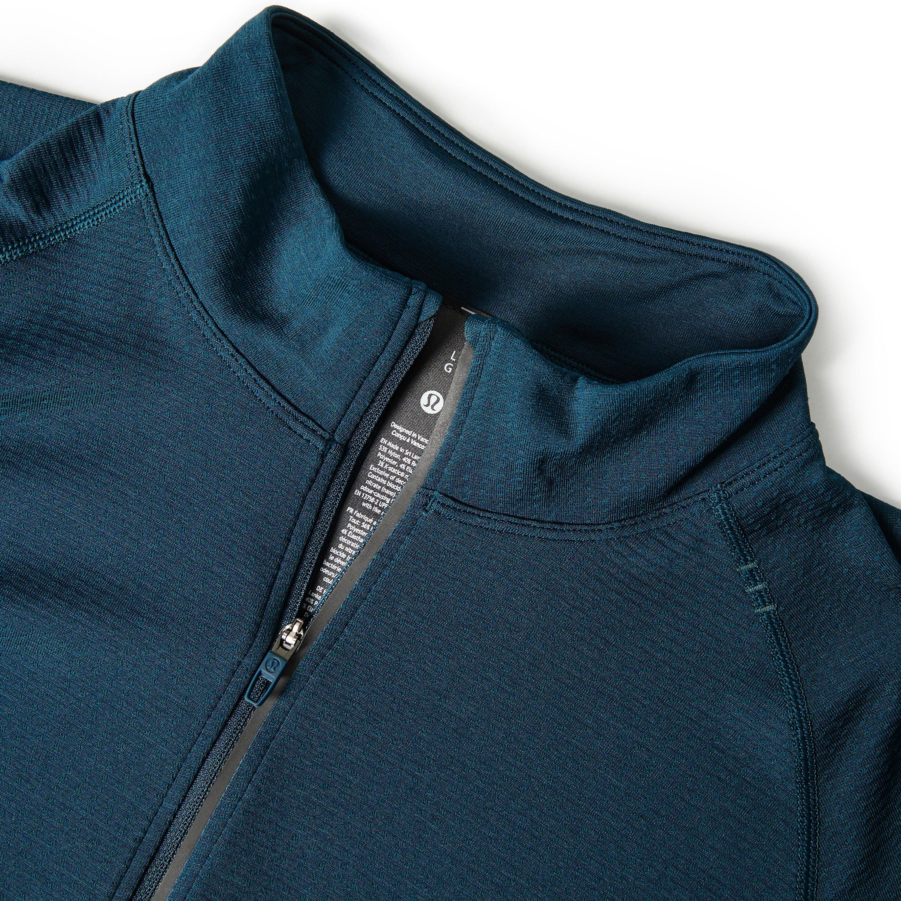 Indochine Blue - Lululemon - Metal Vent Tech Midweight Half Zip - 5