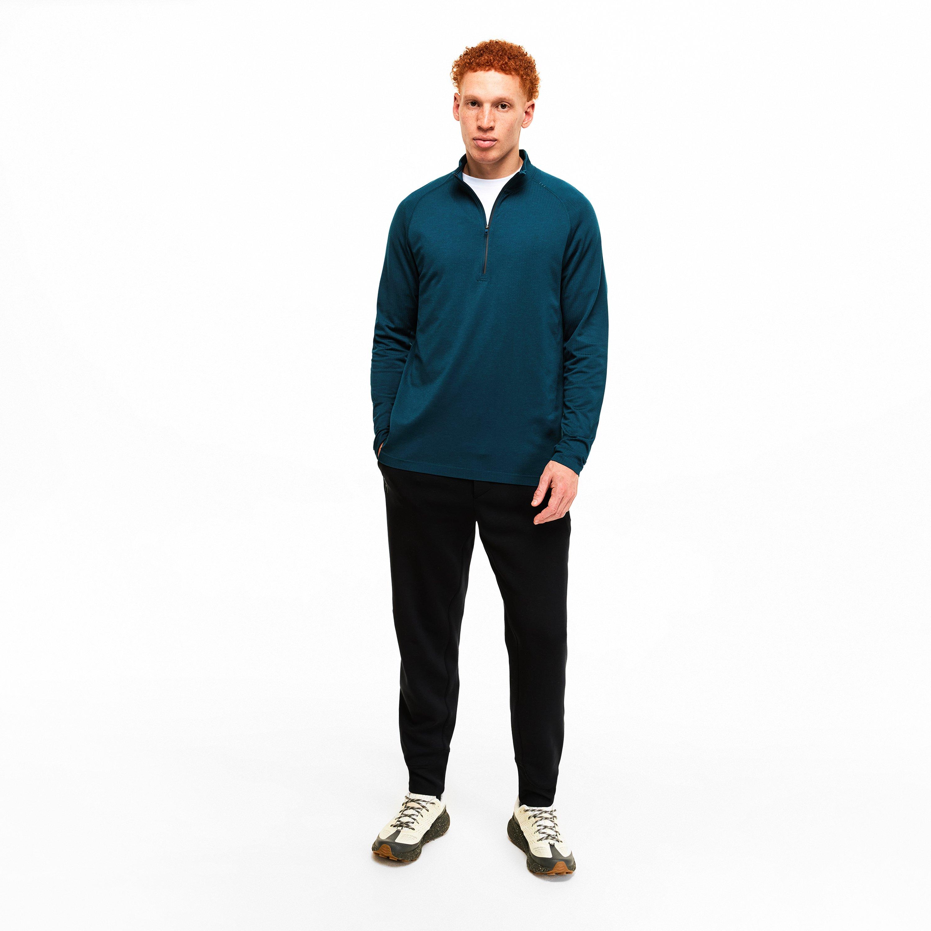 Indochine Blue - Lululemon - Metal Vent Tech Midweight Half Zip - 6