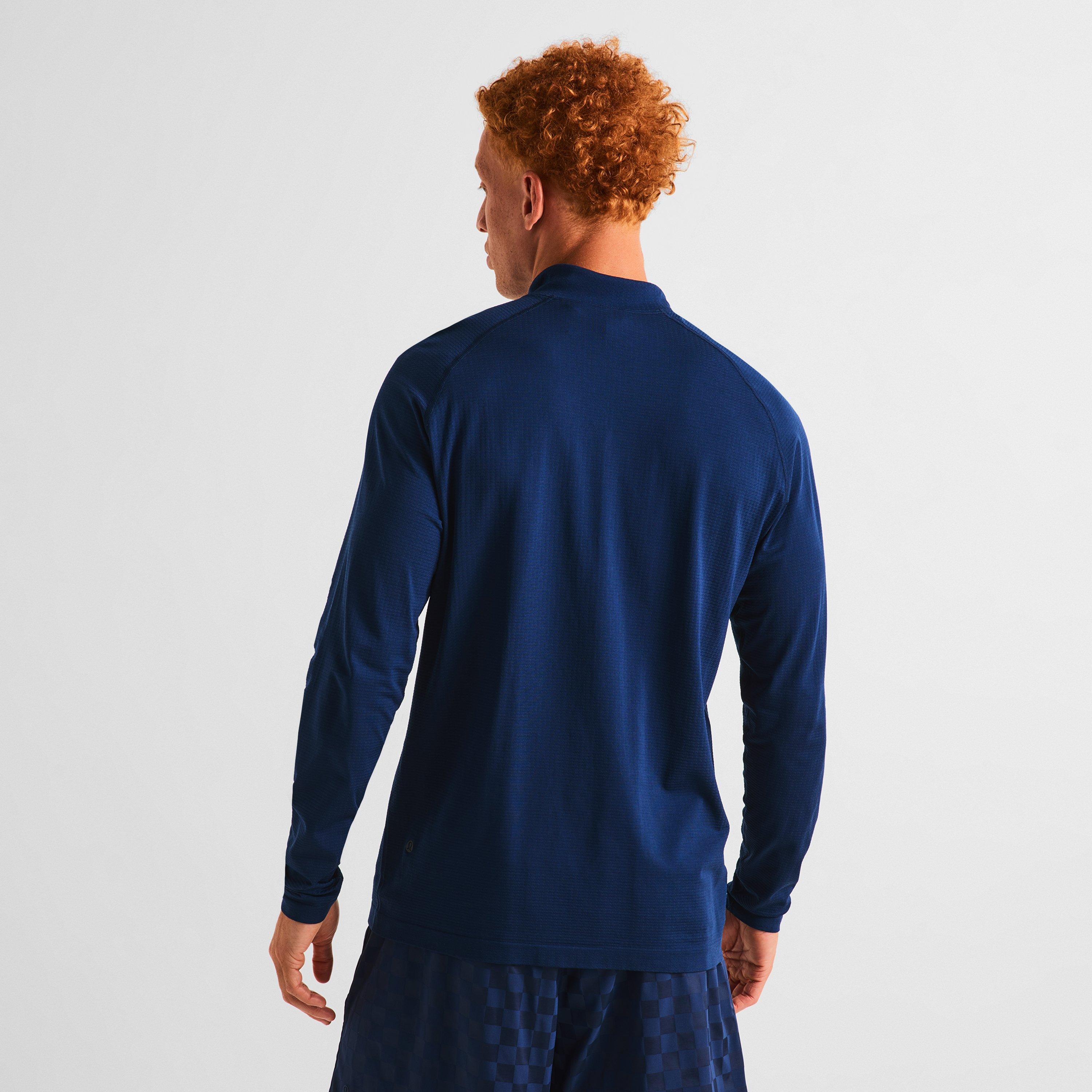 Club Blue - Lululemon - Metal Vent Tech Midweight Half Zip - 4