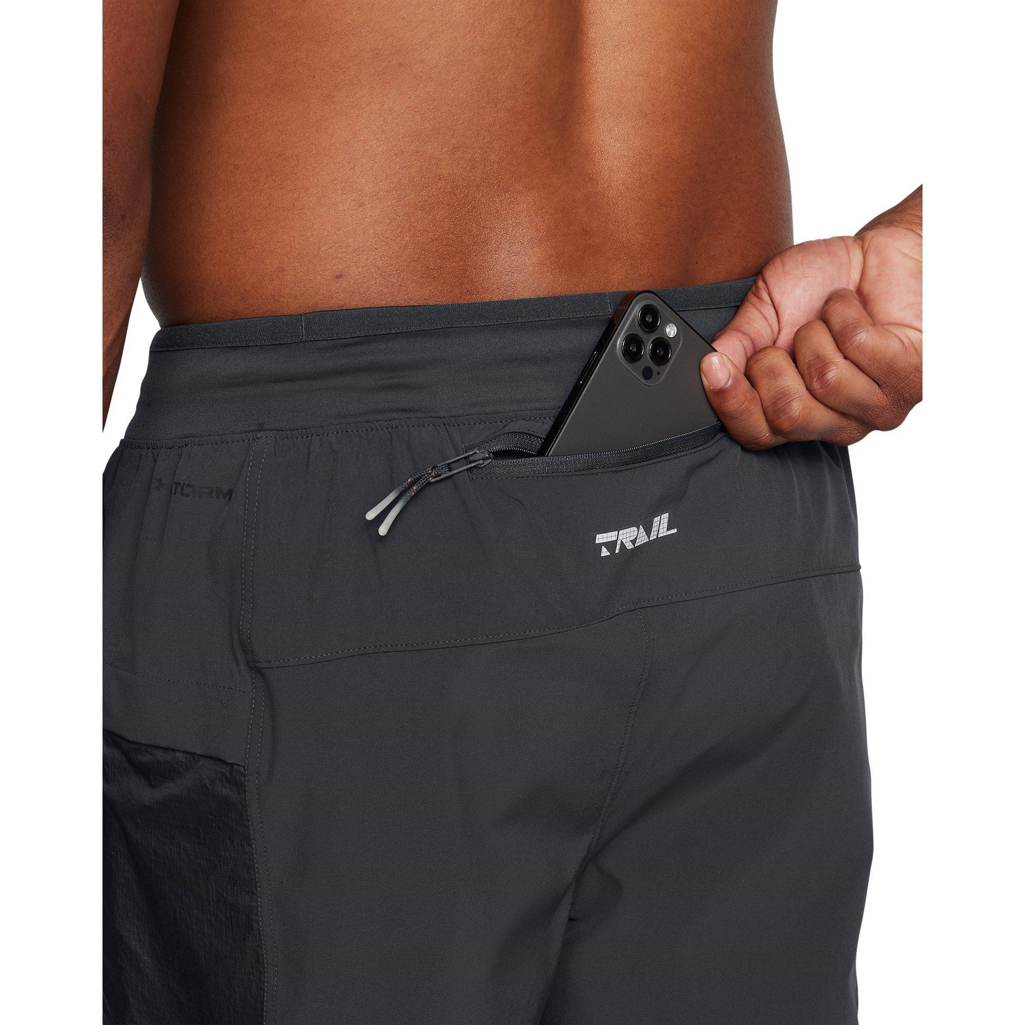 Grey - Under Armour - Performance Tracksuit Bottoms - 5