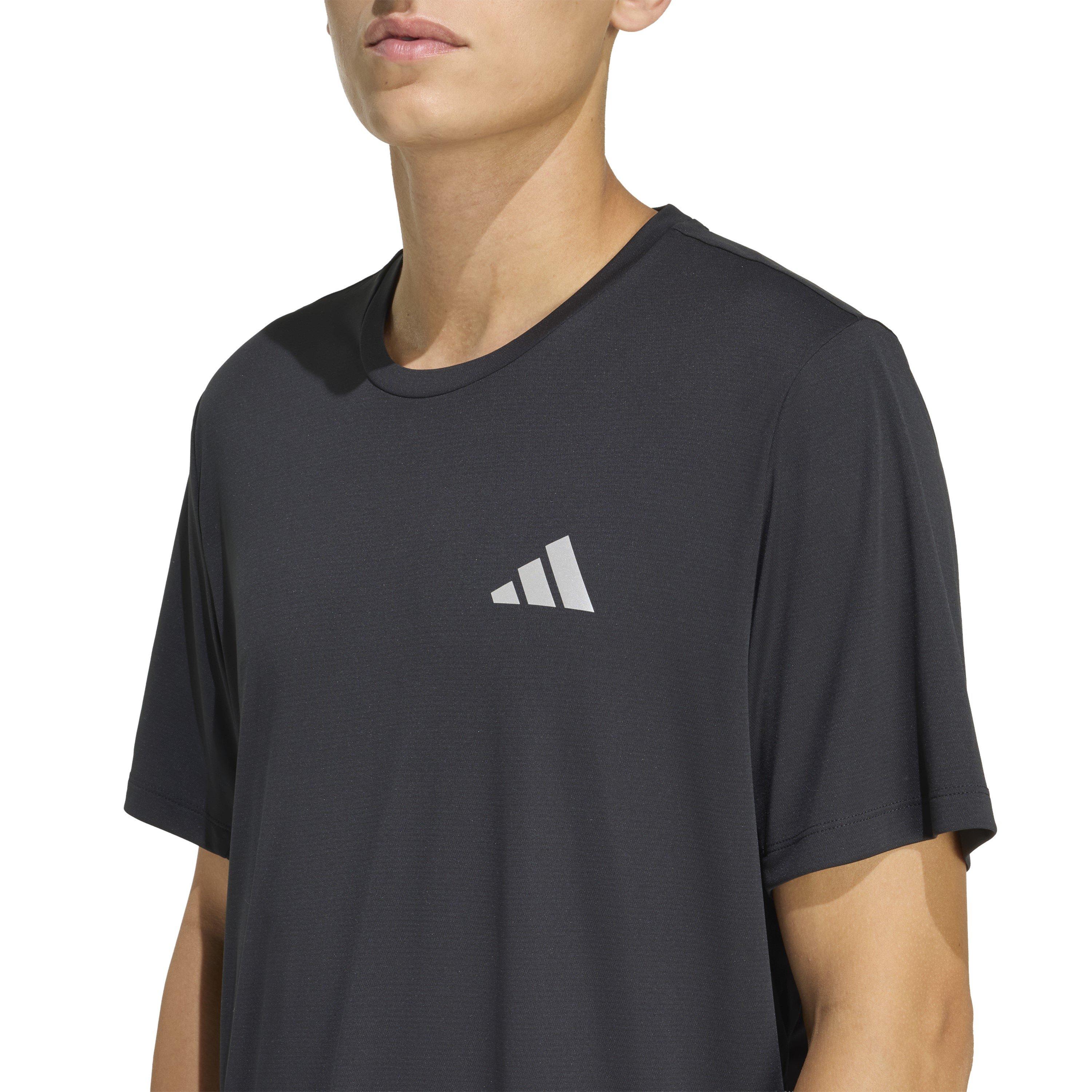 Black - adidas - Run Ess Tee Sn62 - 4