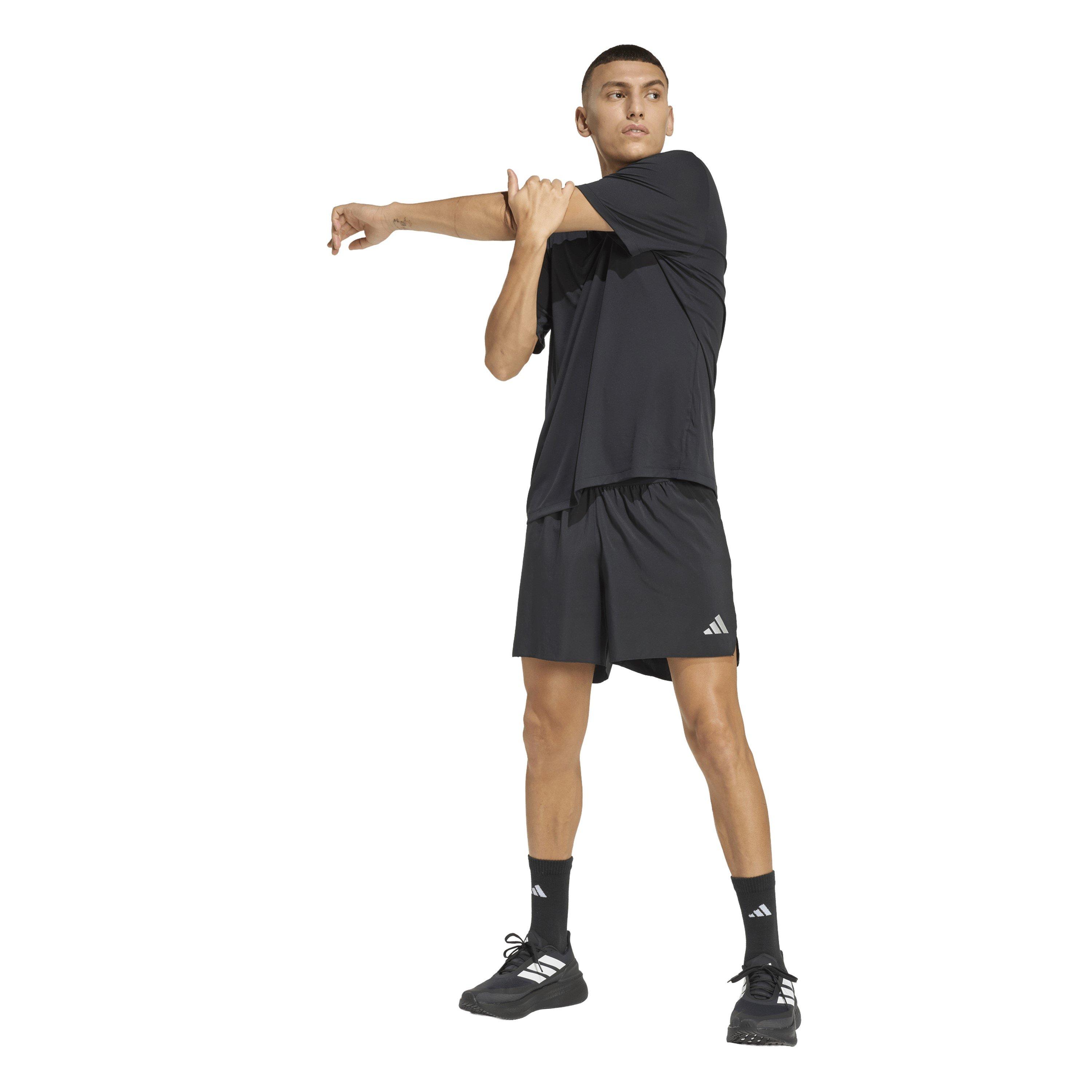 Black - adidas - Run Ess Tee Sn62 - 6