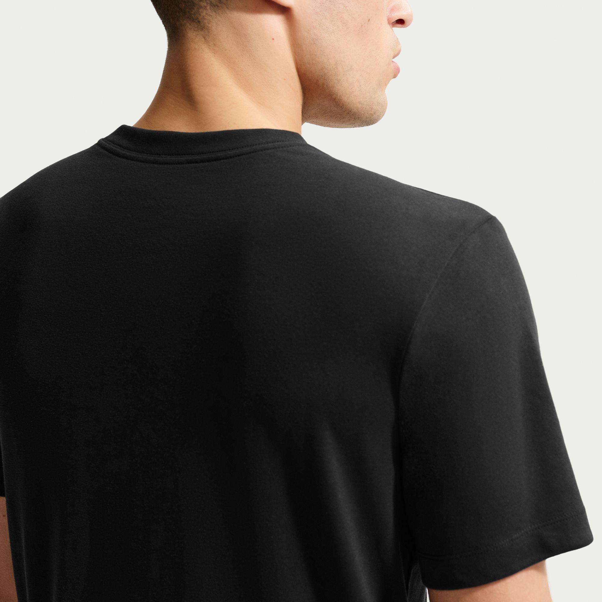 Black/White - Nike - Men's Short Sleeve Performance Running Top - 2