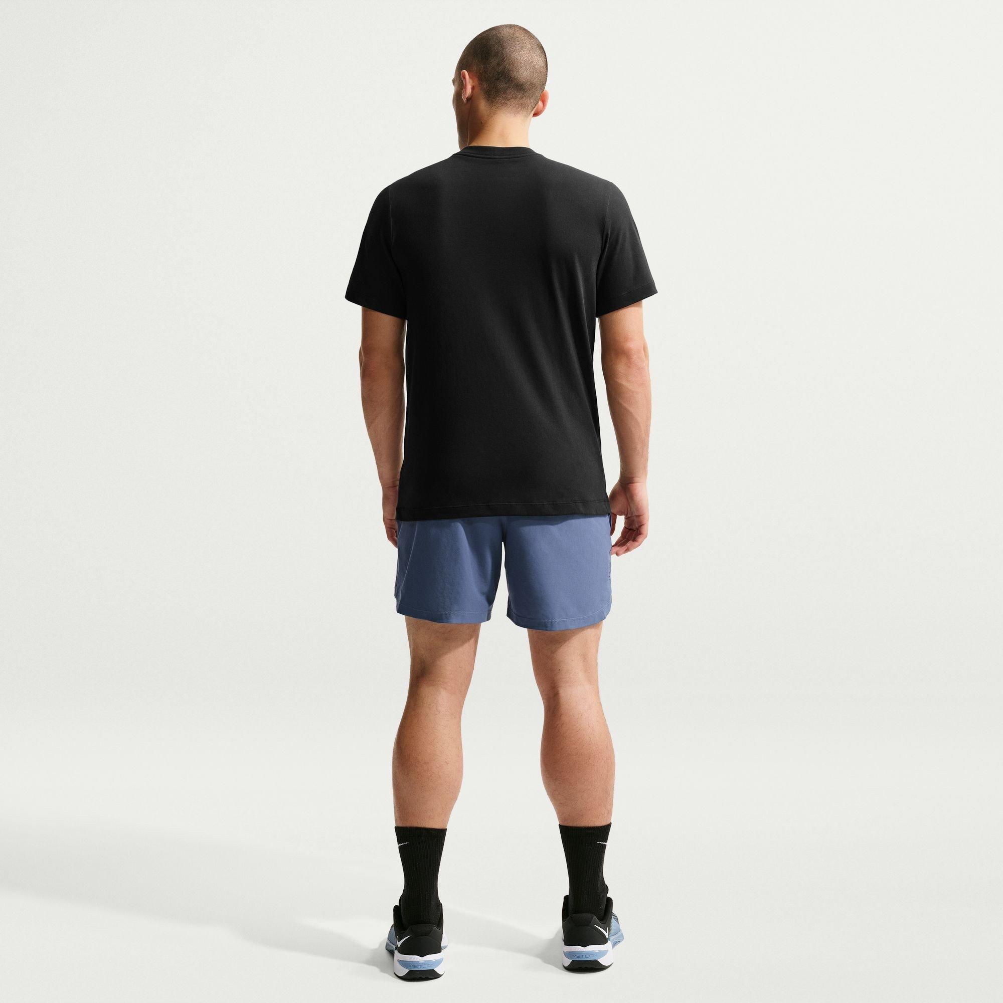 Black/White - Nike - Men's Short Sleeve Performance Running Top - 4