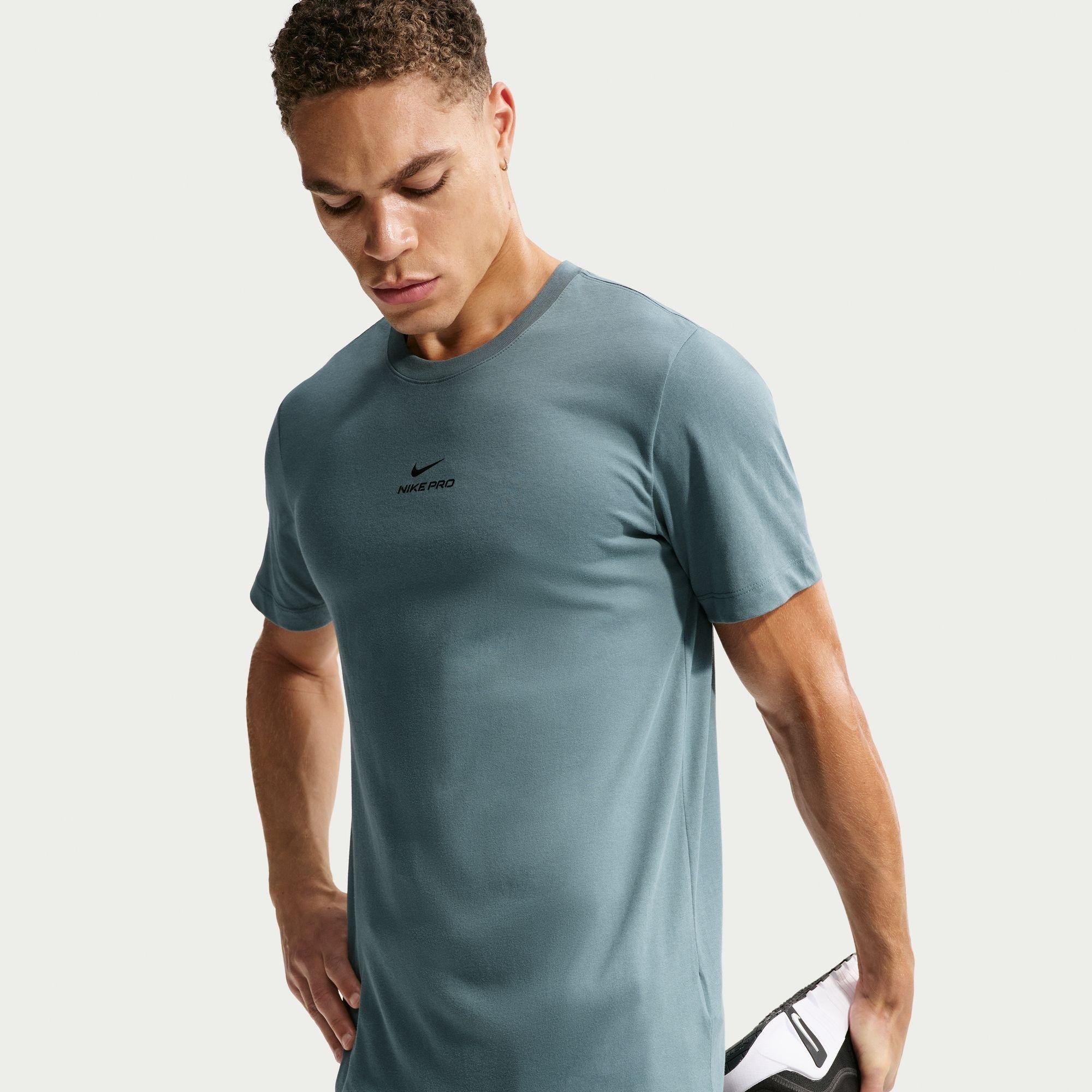 Nike Men's Short Sleeve Performance Running Top - Mineral Slate - 2XL