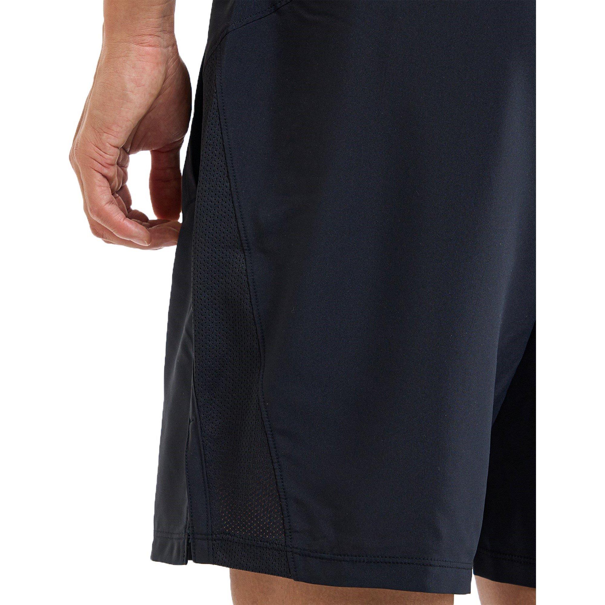 Blk/Wht/Reflec - Under Armour - Launch Mens Performance Shorts - 14