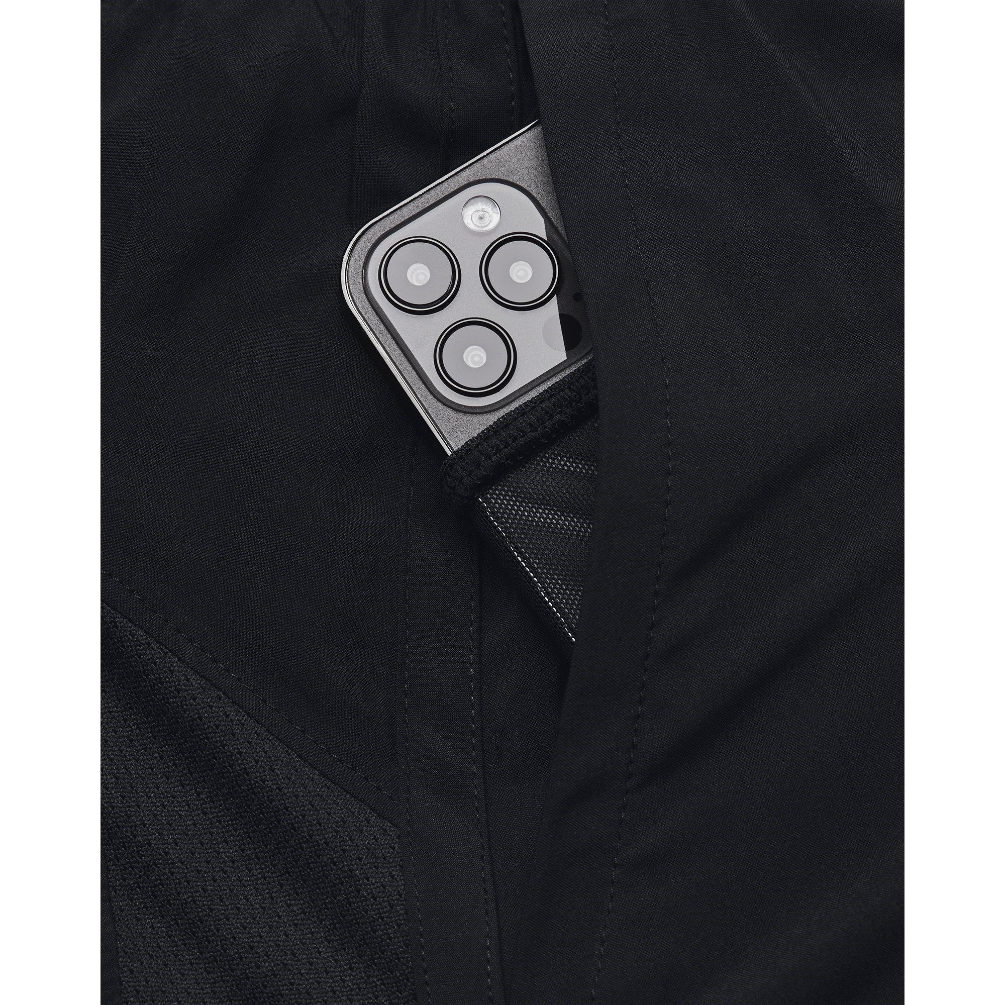 Blk/Wht/Reflec - Under Armour - Launch Mens Performance Shorts - 15