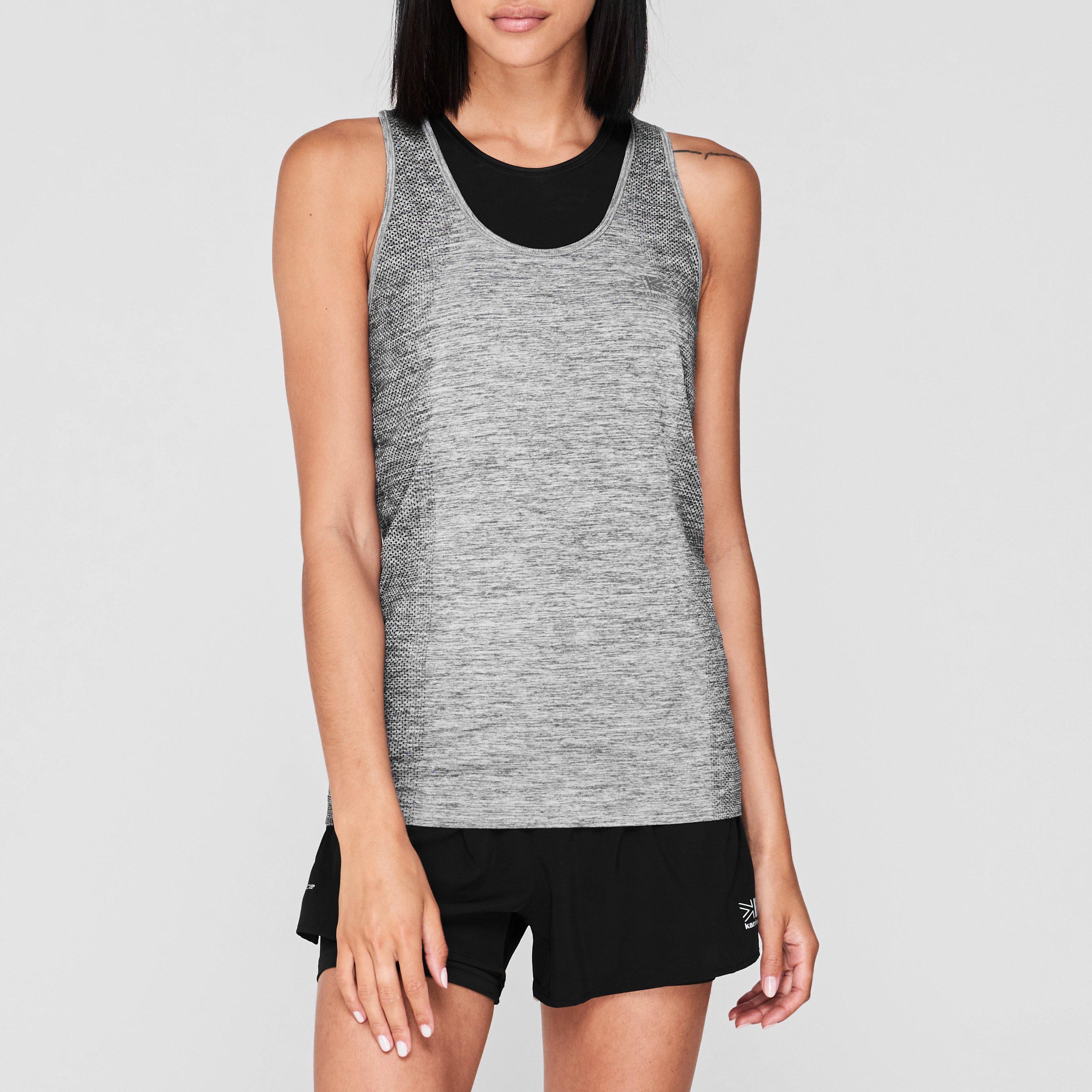 Grey Marl - Karrimor - Sports Vest - 2