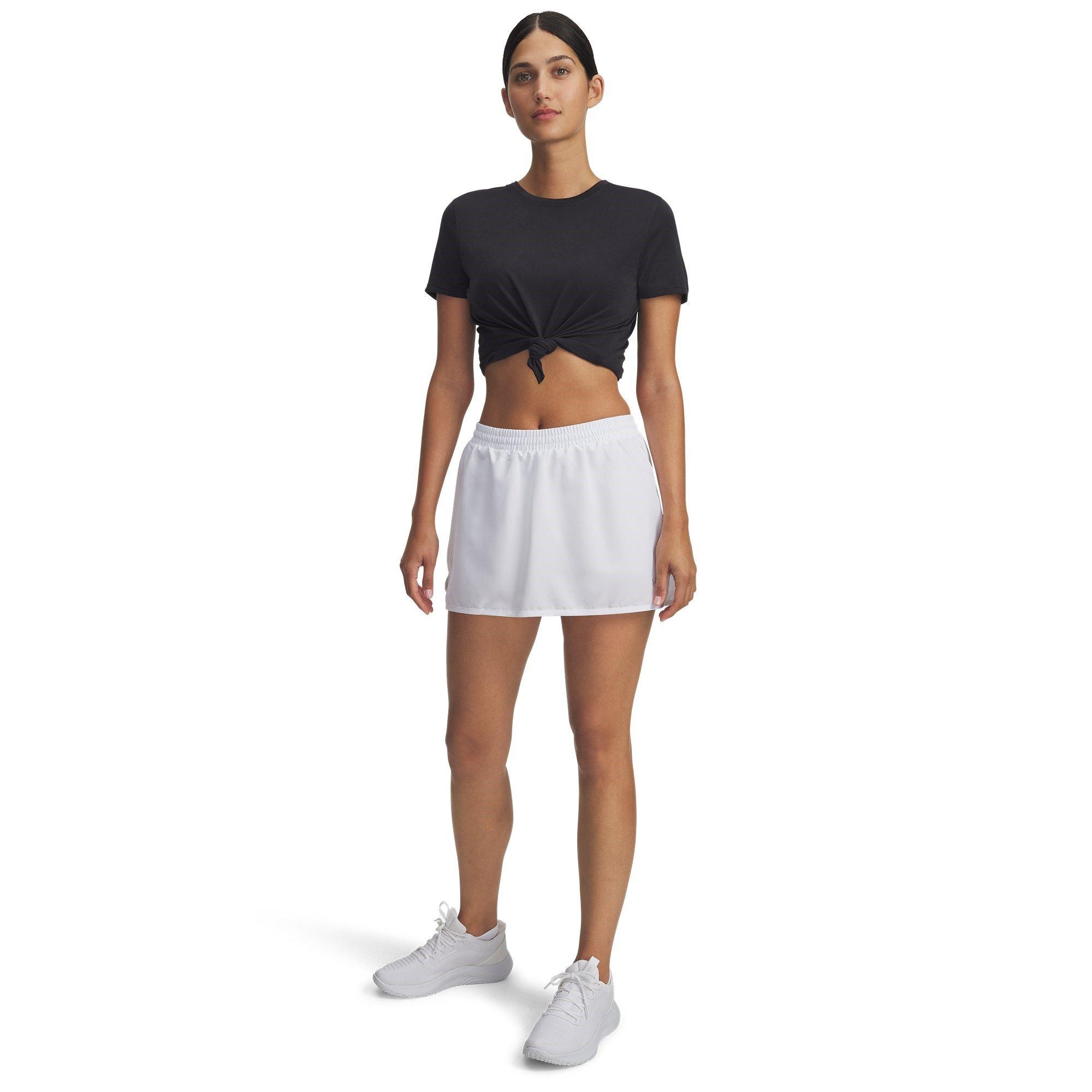 Wht/Reflective - Under Armour - UA Fly By Skort Ld54 - 4