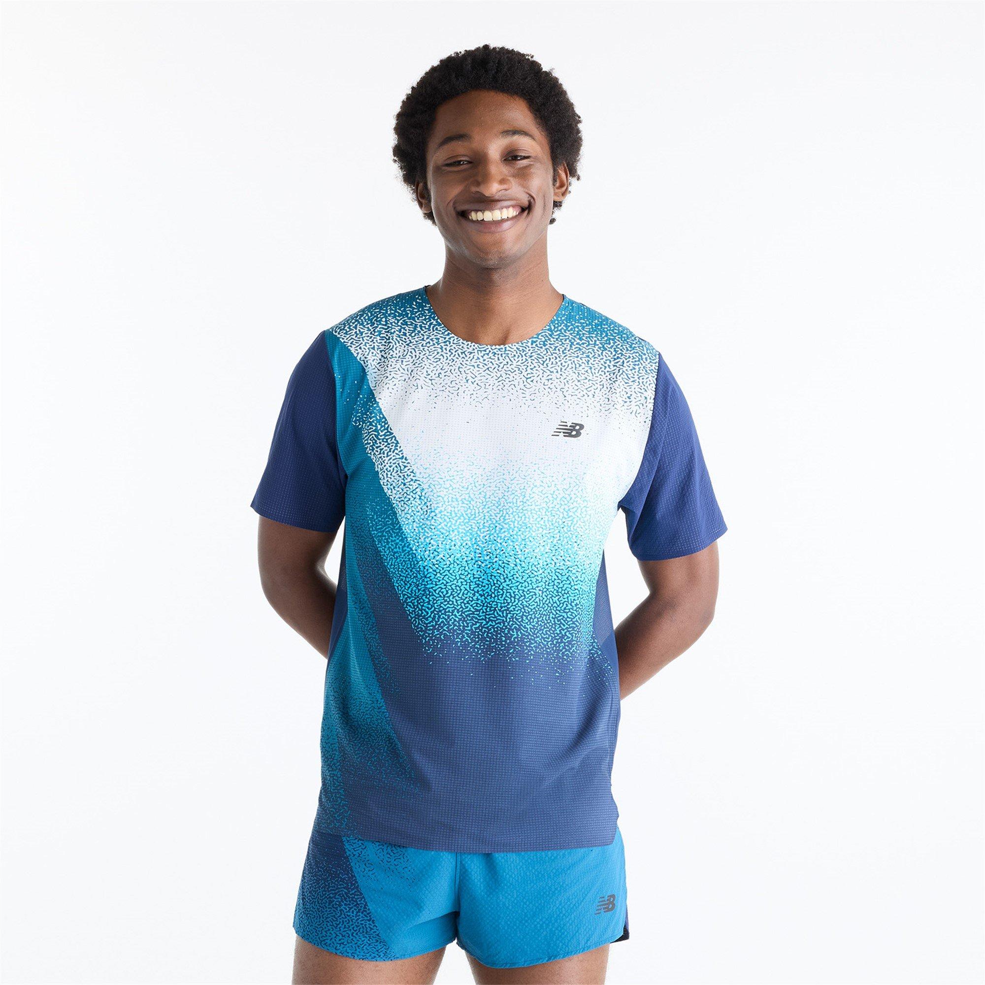 Altitude - New Balance - Men's RD UL Reflective Short-Sleeve Crew-Neck T-Shirt - 1
