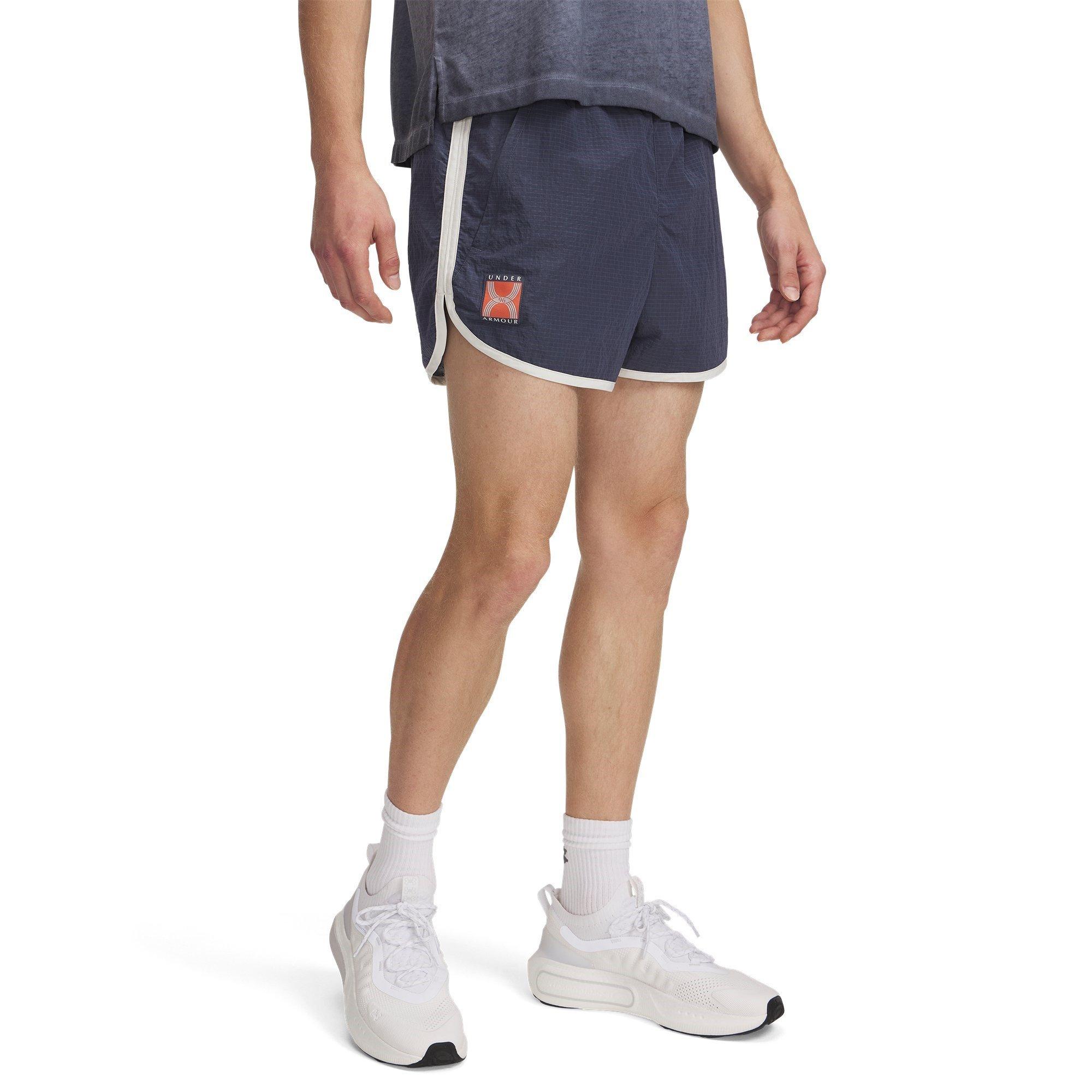 Grey - Under Armour - Men's Performance Running Shorts - 1