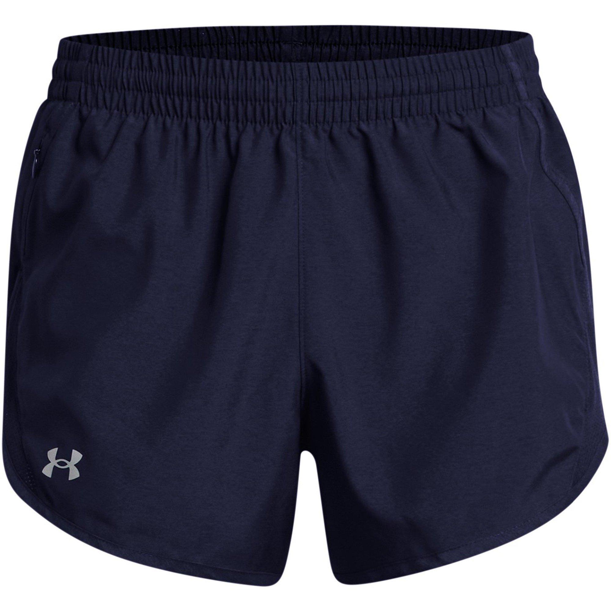Navy/Reflective - Under Armour - Fly By 3in Shorts Ld62 - 1