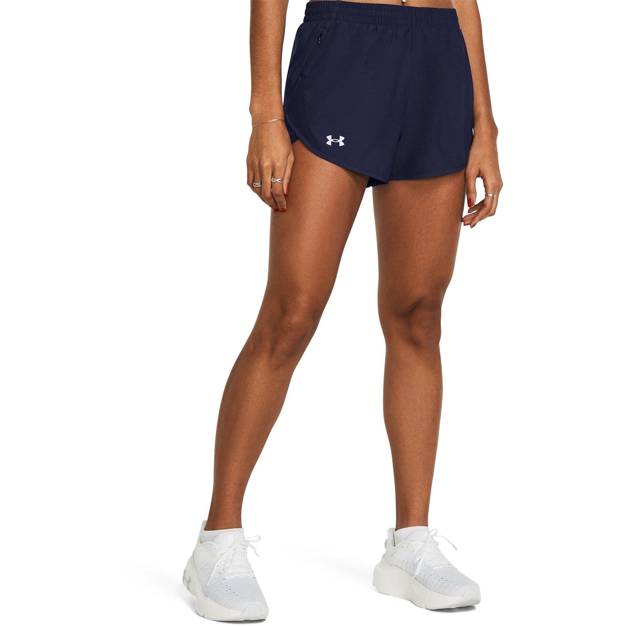 Navy/Reflective - Under Armour - Fly By 3in Shorts Ld62 - 3