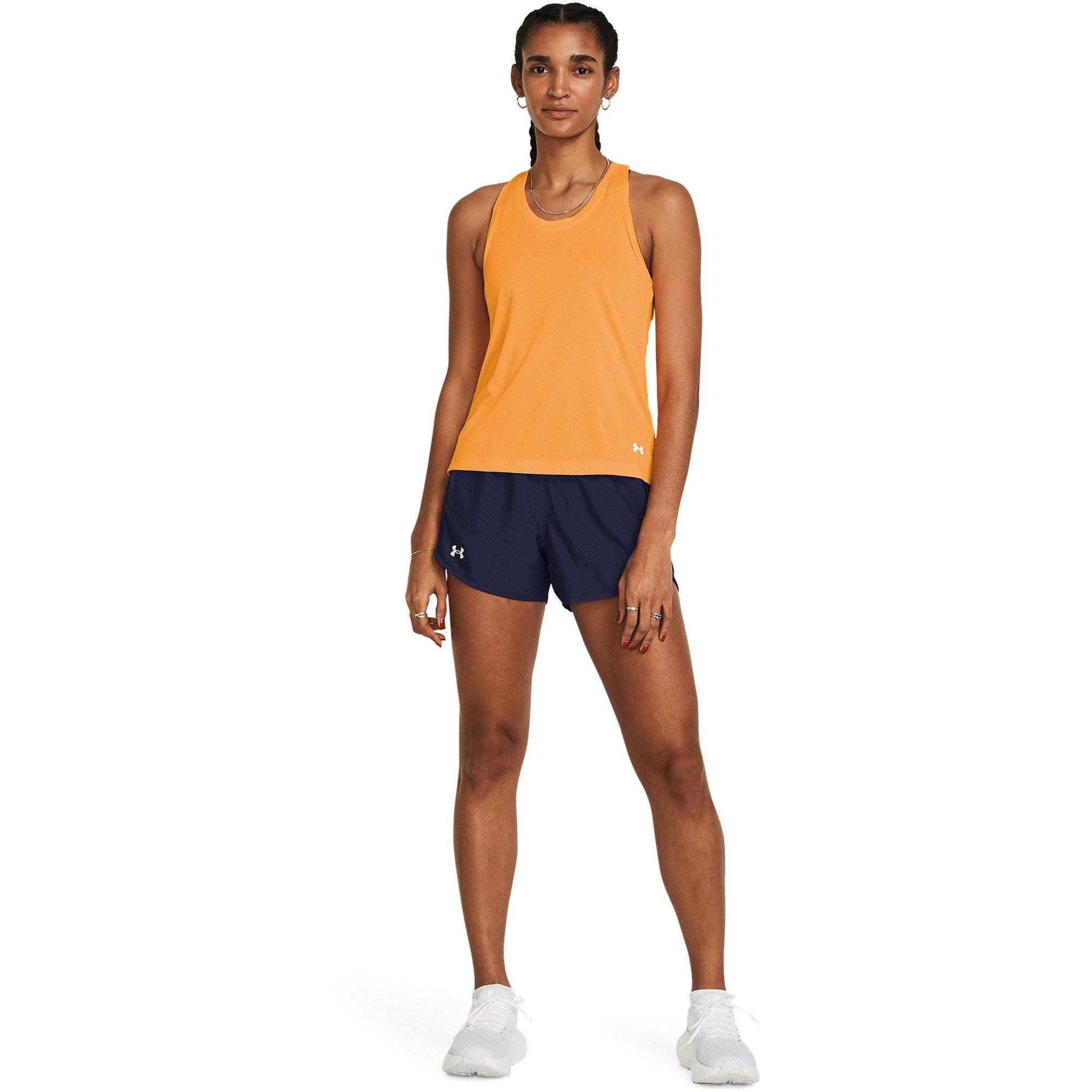 Navy/Reflective - Under Armour - Fly By 3in Shorts Ld62 - 6