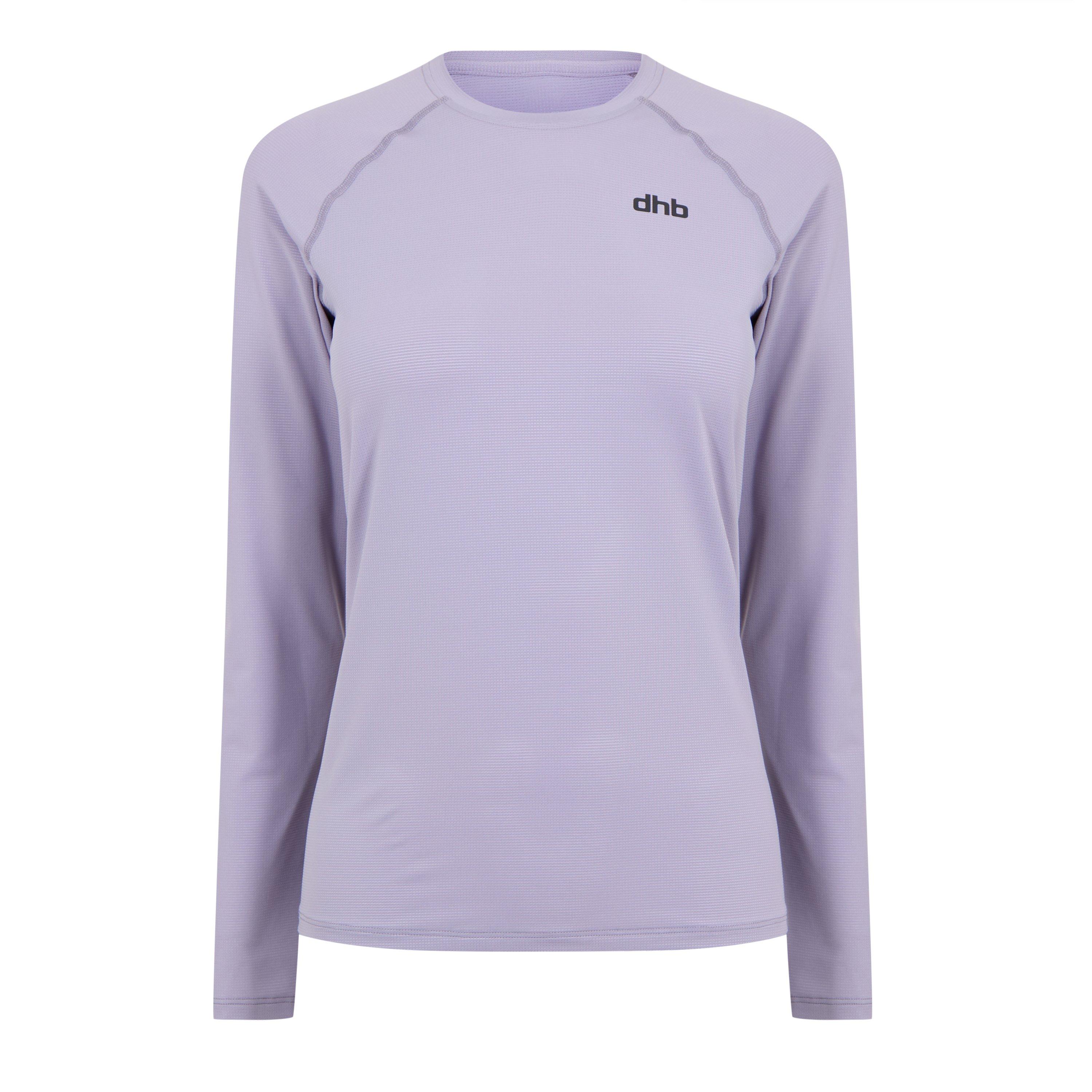 Lavender Gray - Dhb - Aeron Women's Long Sleeve Top 2.0 - 1