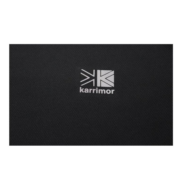Black - Karrimor - Long Sleeve Zip Top Mens - 4