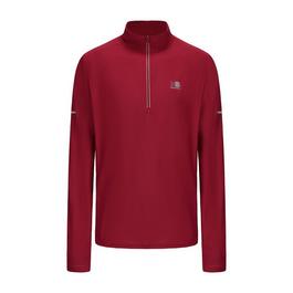 Karrimor Long Sleeve quarter Zip Top Mens