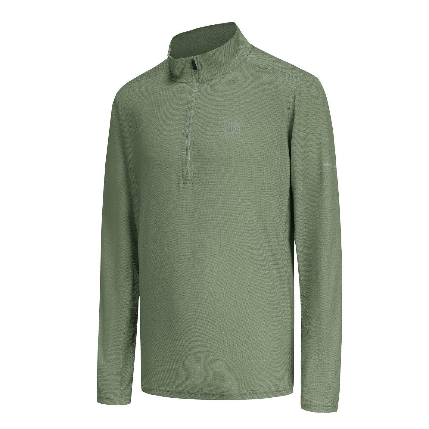 Long Sleeve 1/4 Zip Top Mens