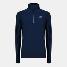 Karrimor Long Sleeve Zip Top Mens