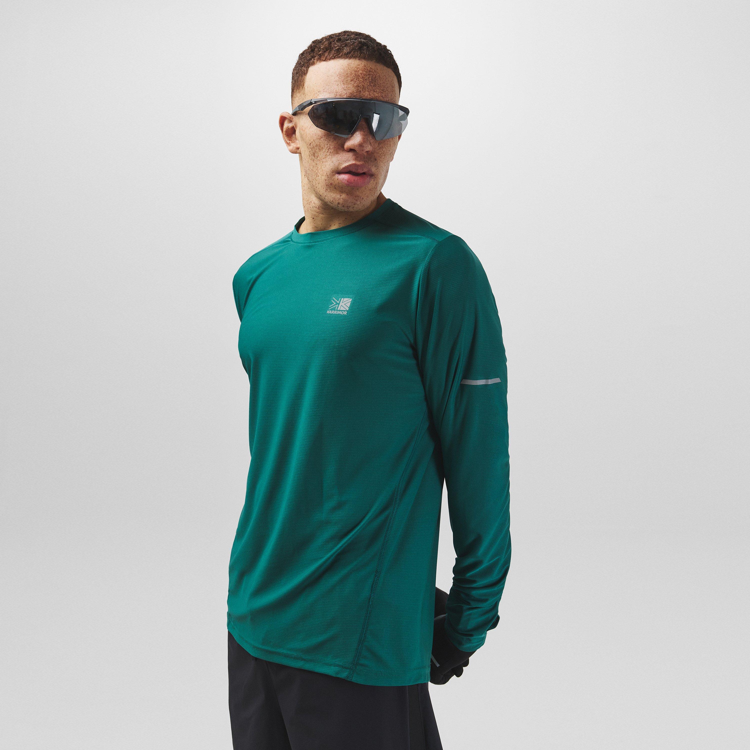 Karrimor Long Sleeve Run T Shirt Mens Long Sleeve Performance T Shirts Sports Direct MY